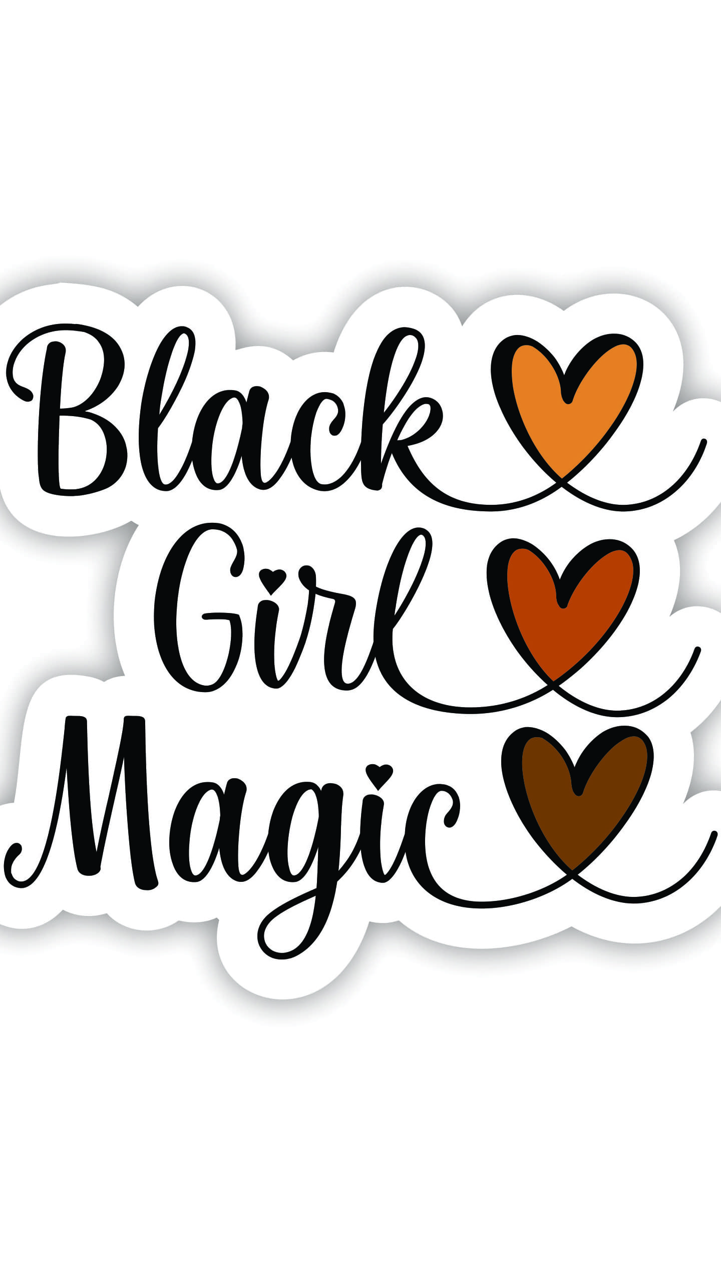 1440x2560 Black Girl Magic Wallpaper