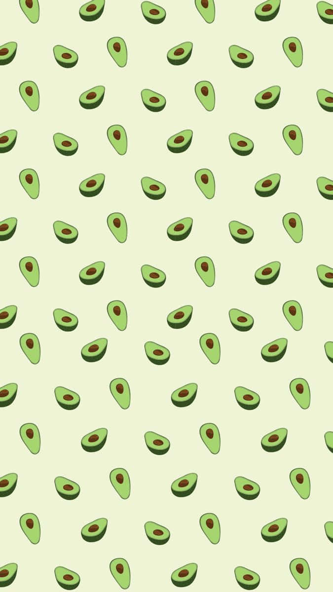675x1200 Download Avocado iPhone Wallpaper