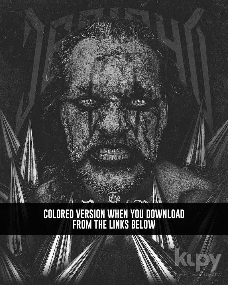 800x1000 NEW The Painmaker Chris Jericho AEW poster and mobile wallpaper! Wrestling Wallpaper