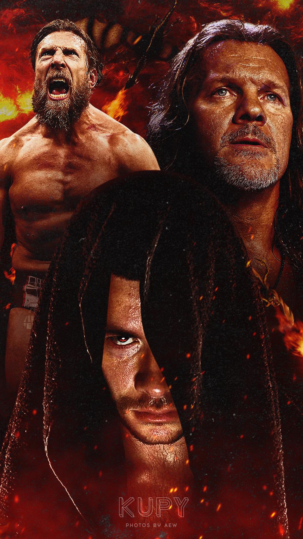 1013x1800 AEW Wrestling Wallpaper
