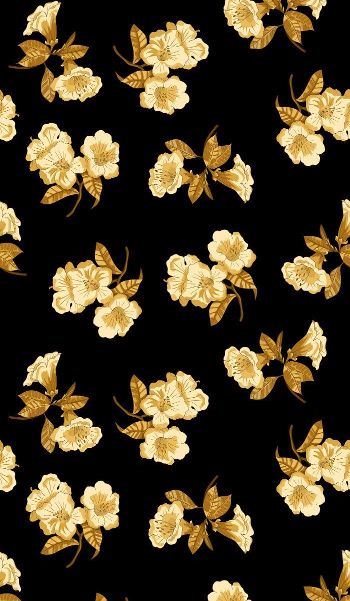 Synergy Glitter Floral Wallpaper Soft Gold, Cream, Beige (M0868