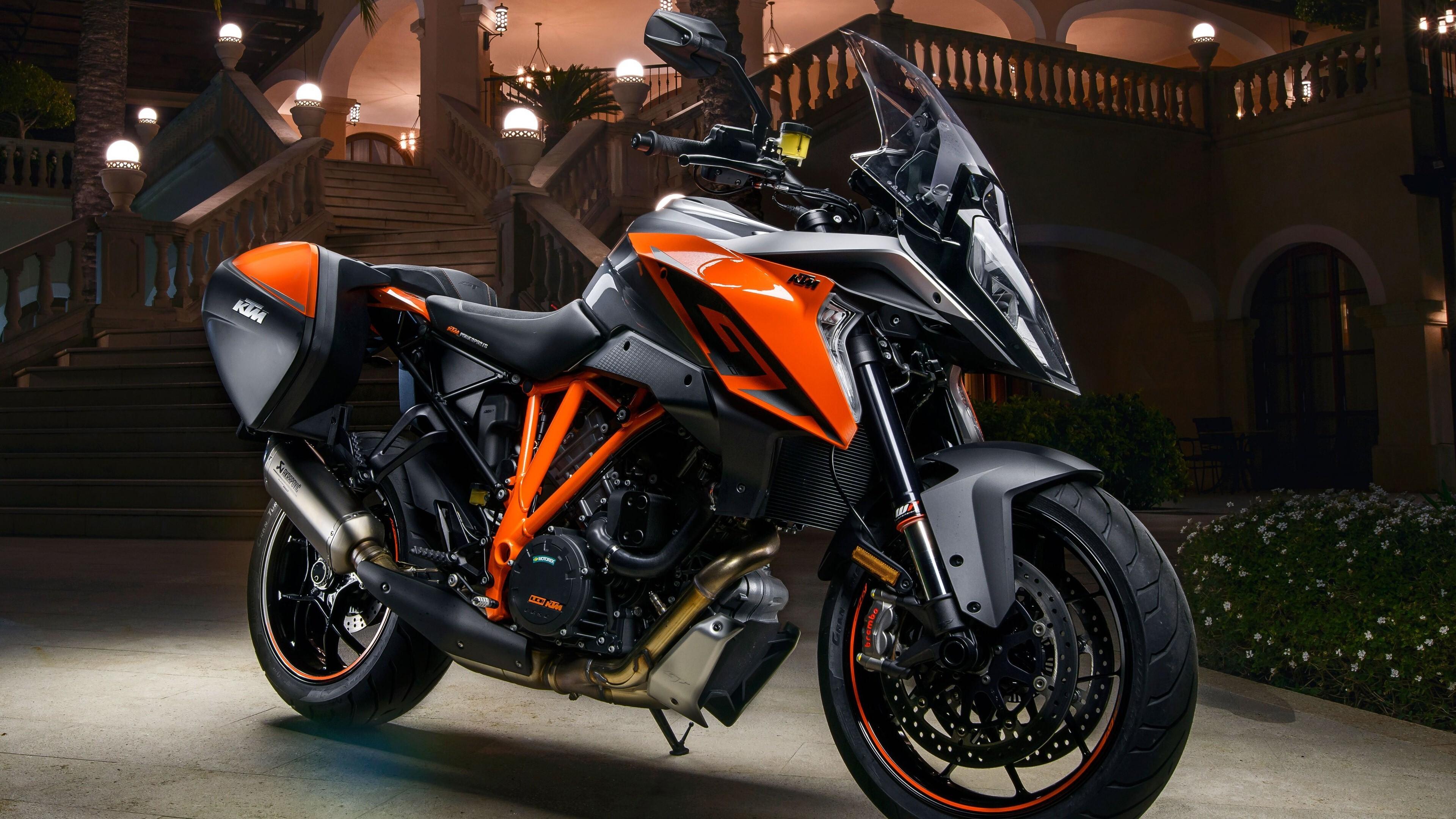 3840x2160 Motorcycle KTM 1290 Super Duke GT 4K Wallpaper