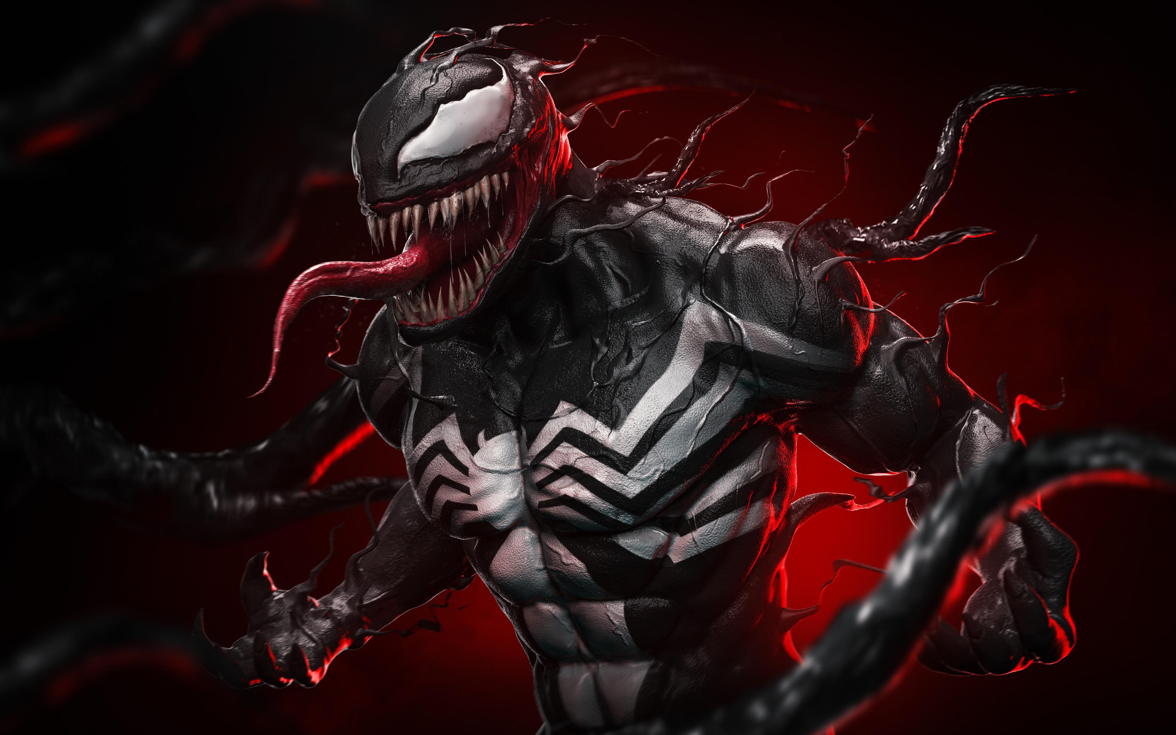 3840x2400 venom, superheroes, artwork, artist, hd, 4k, artstation Gallery HD Wallpaper