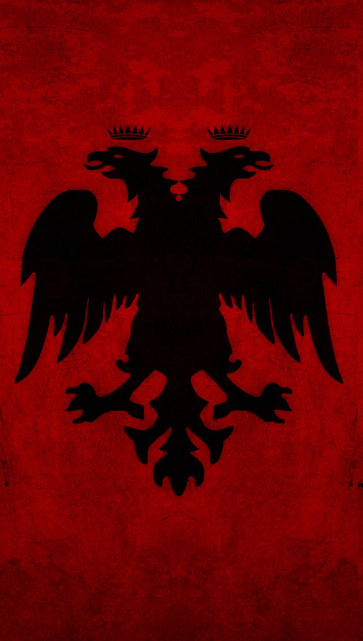 725x1280 Albania Flag Wallpaper