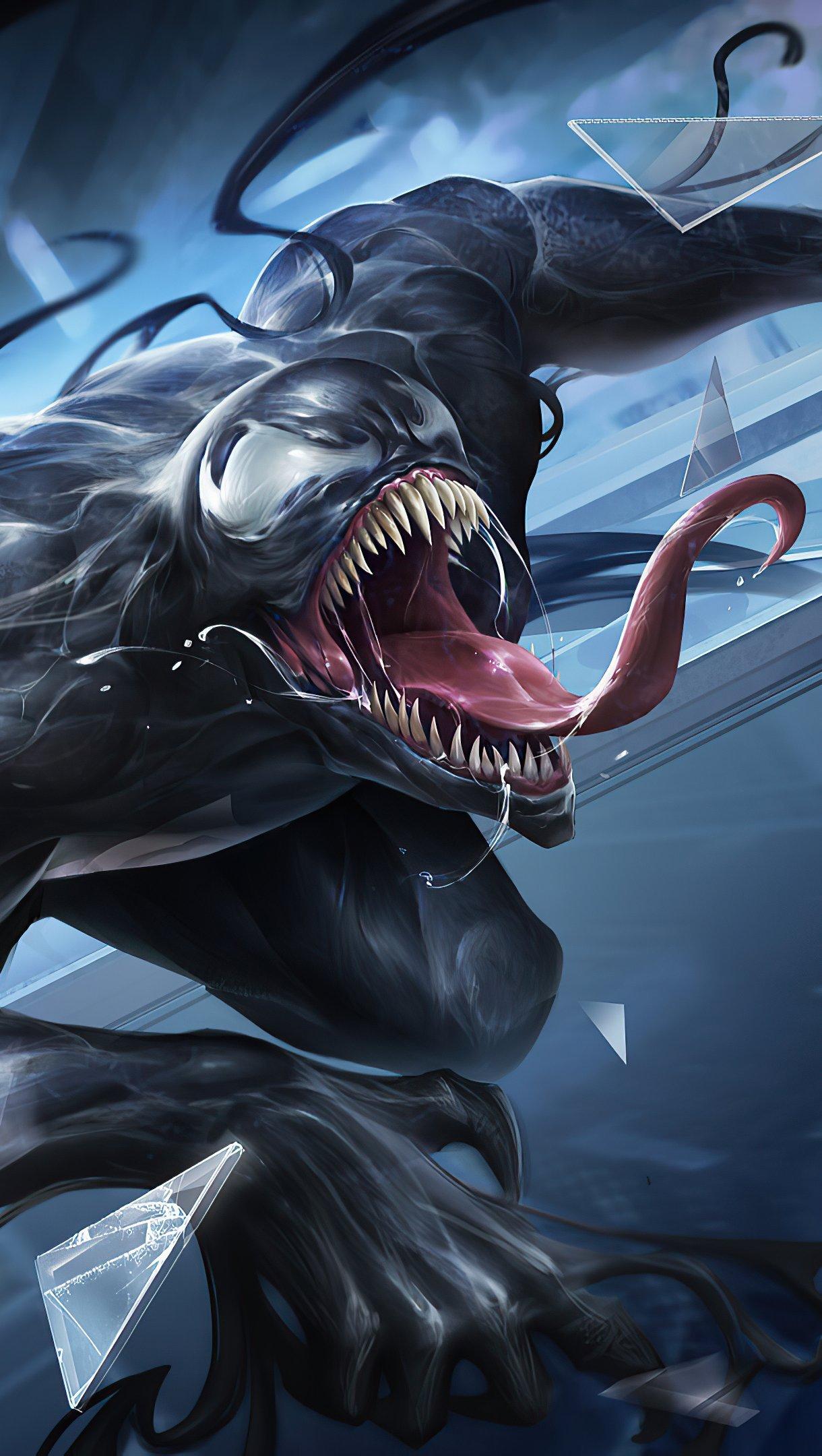 1220x2160 Venom 2020 Artwork Wallpaper 4k Ultra HD