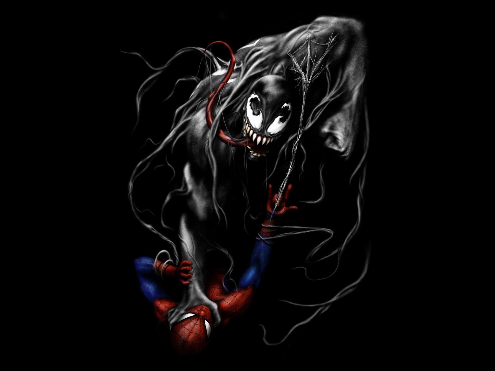 1680x1260 Wallpaper 4k Venom Vs Spiderman 4k Wallpaper