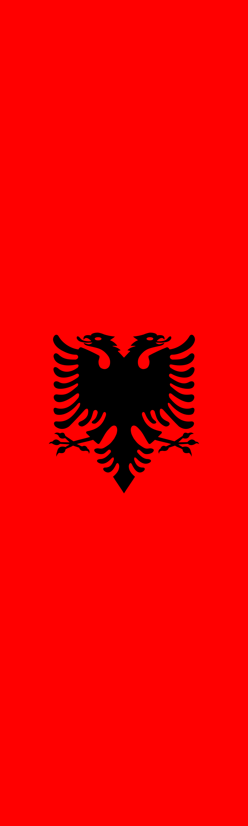800x2667 Flag of Albania (Vertical).svg