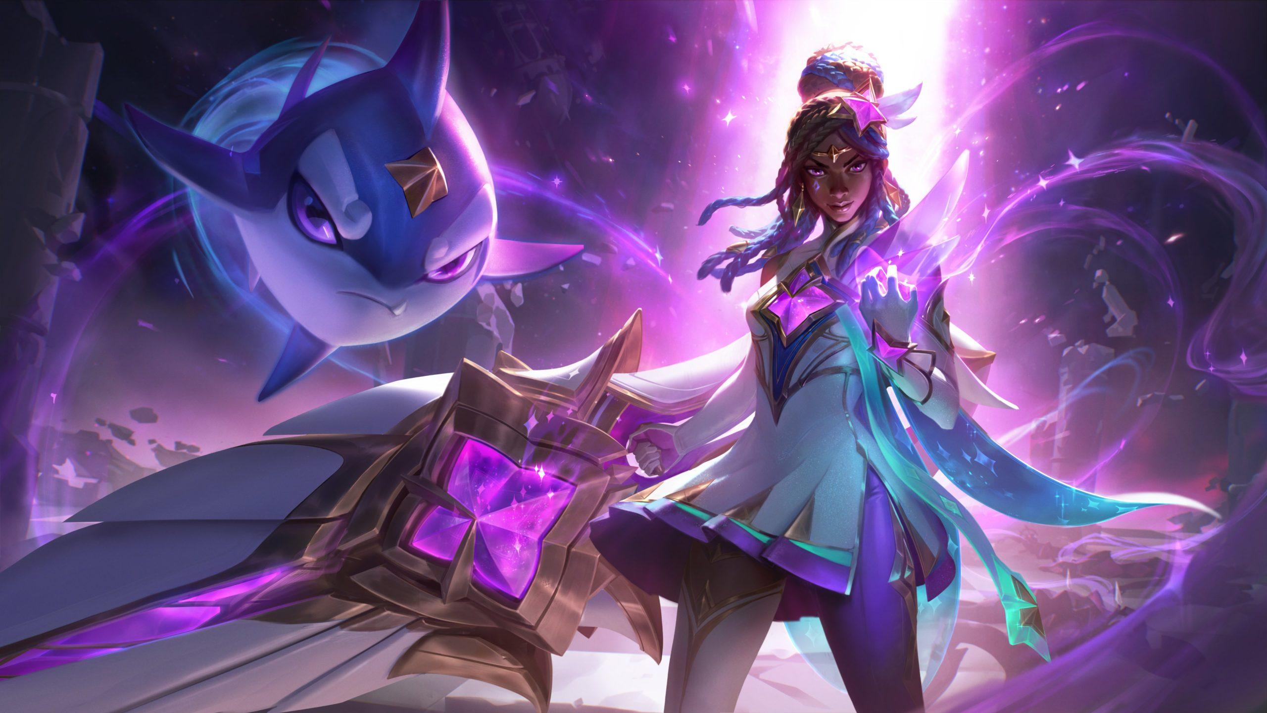 2560x1440 Wild Rift Star Guardian Senna Revealed