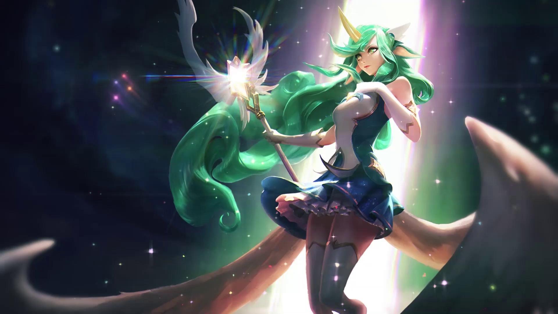 1920x1080 Star Guardian Soraka (Lol) Live Wallpaper