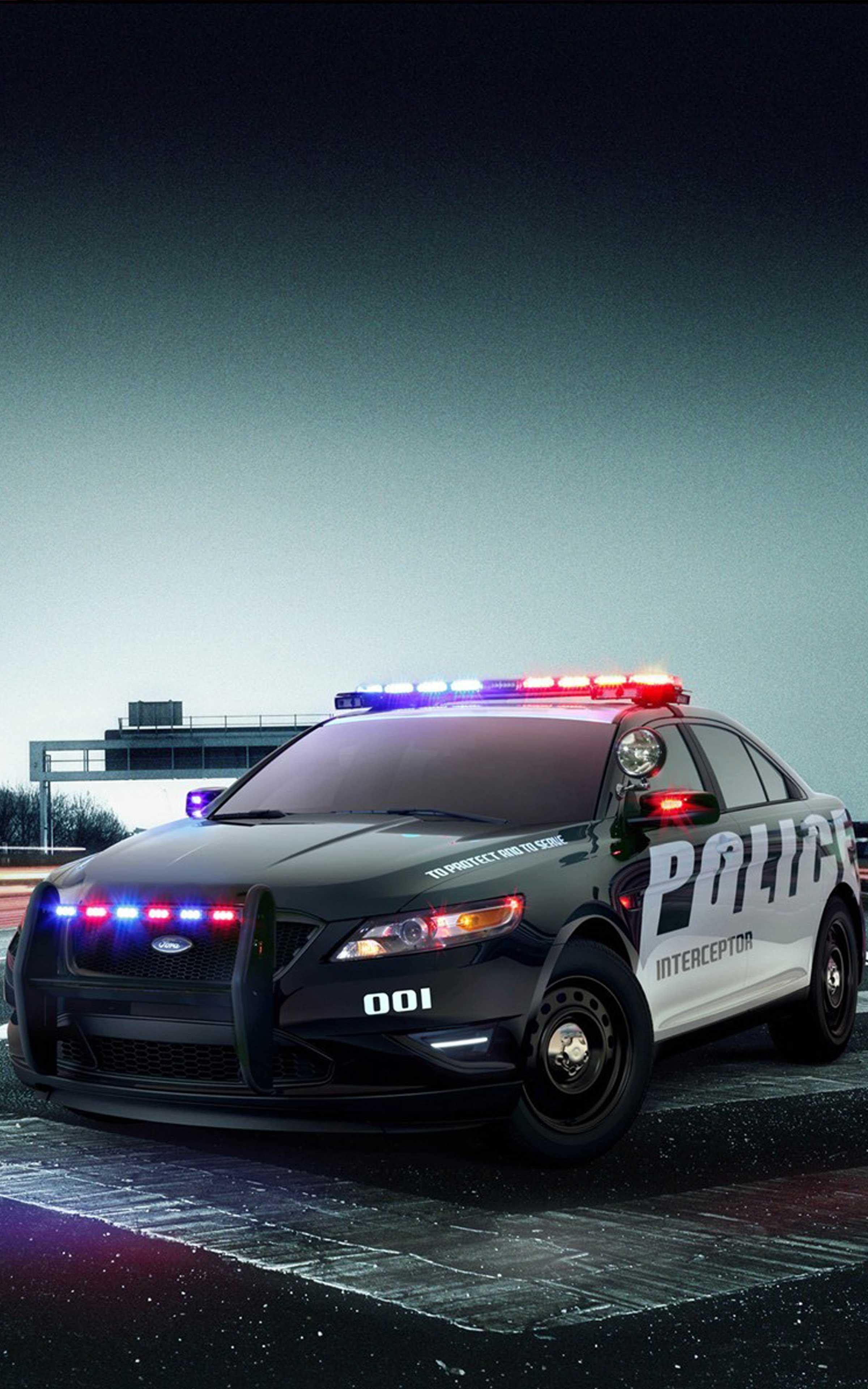 2400x3840 Police Wallpaper