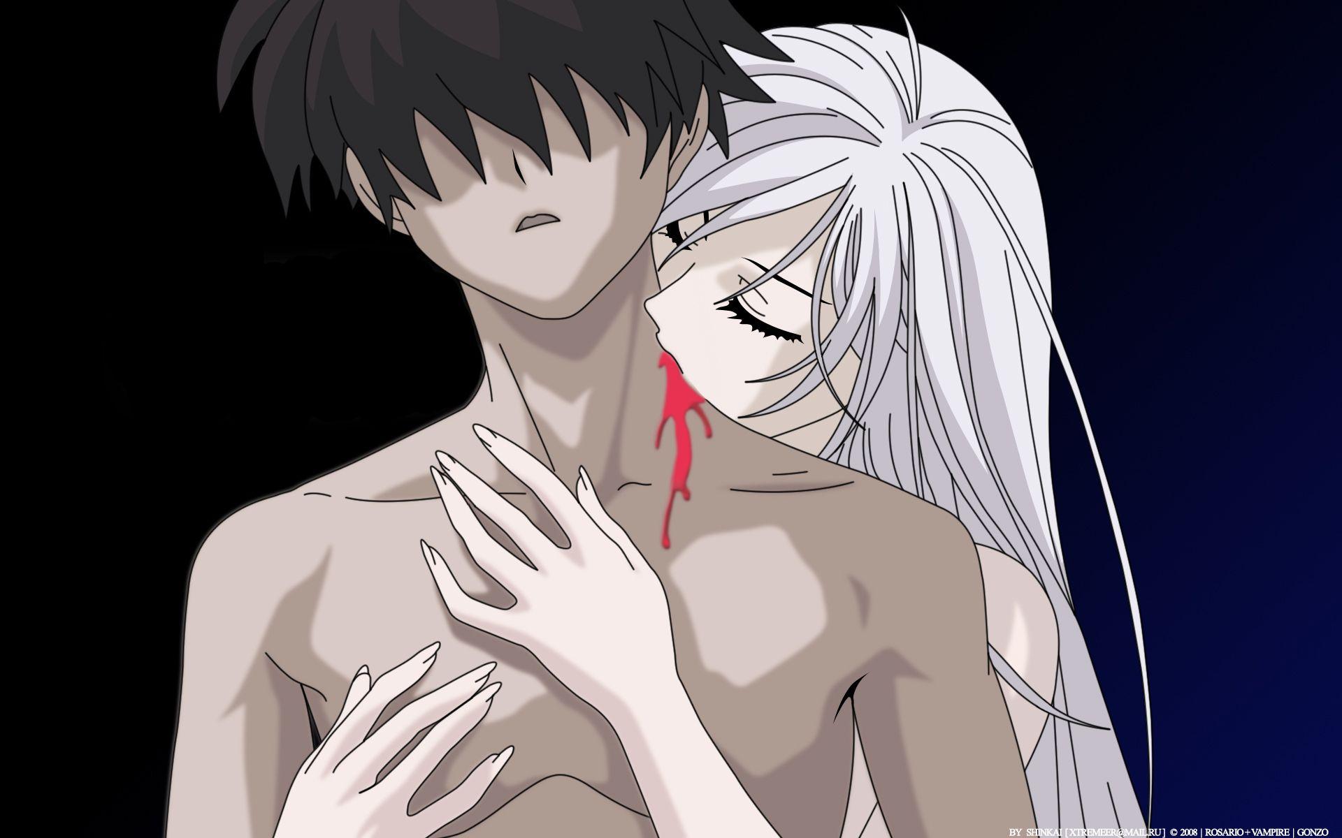 1920x1200 Rosario + Vampire Wallpaperx1200