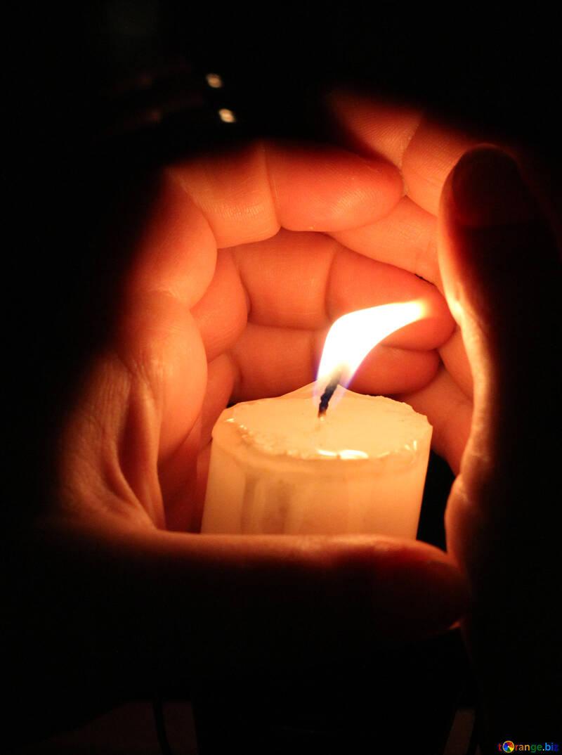 800x1074 Burning candle flame free image - № 18095