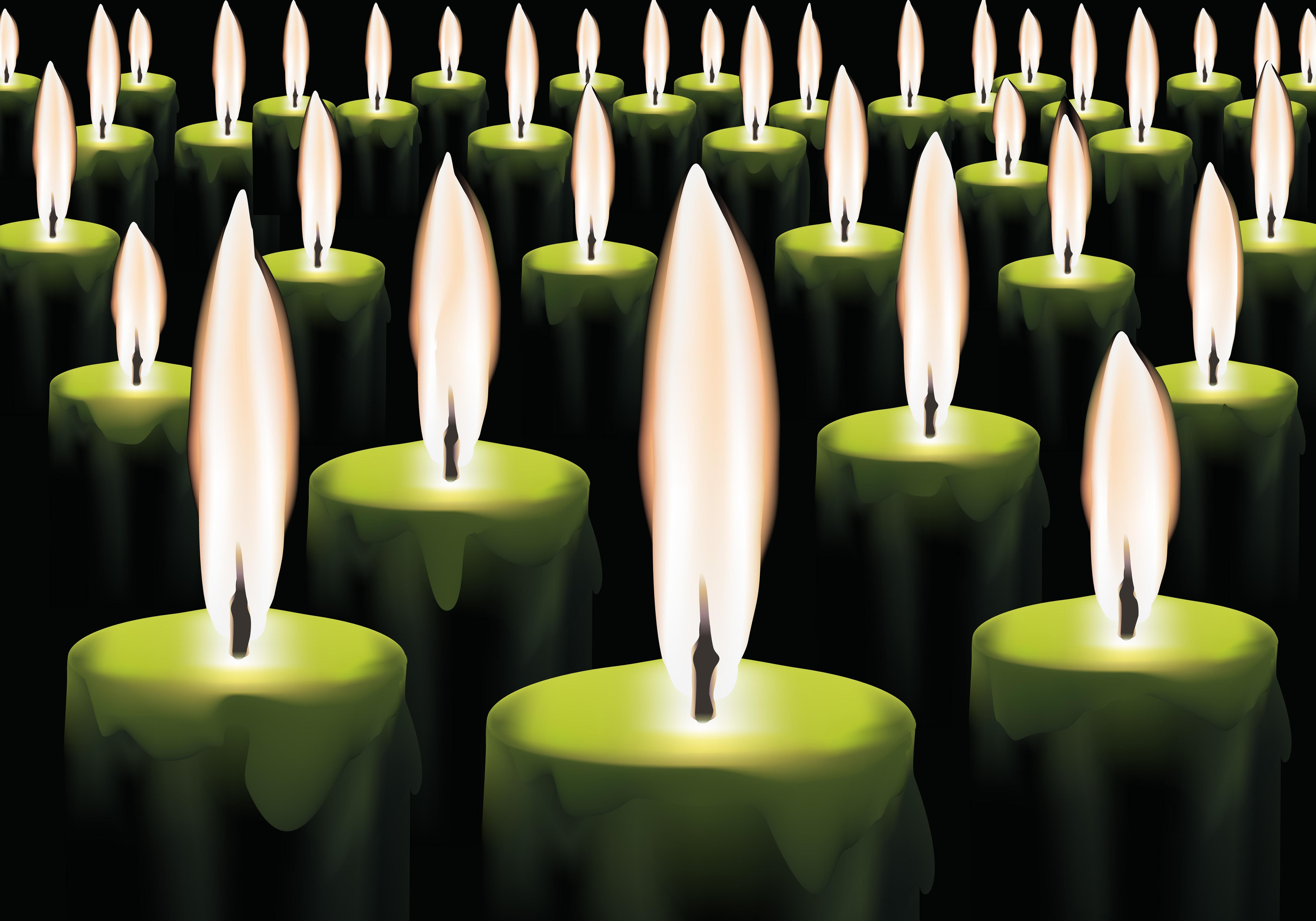 5657x3960 Burning Candles