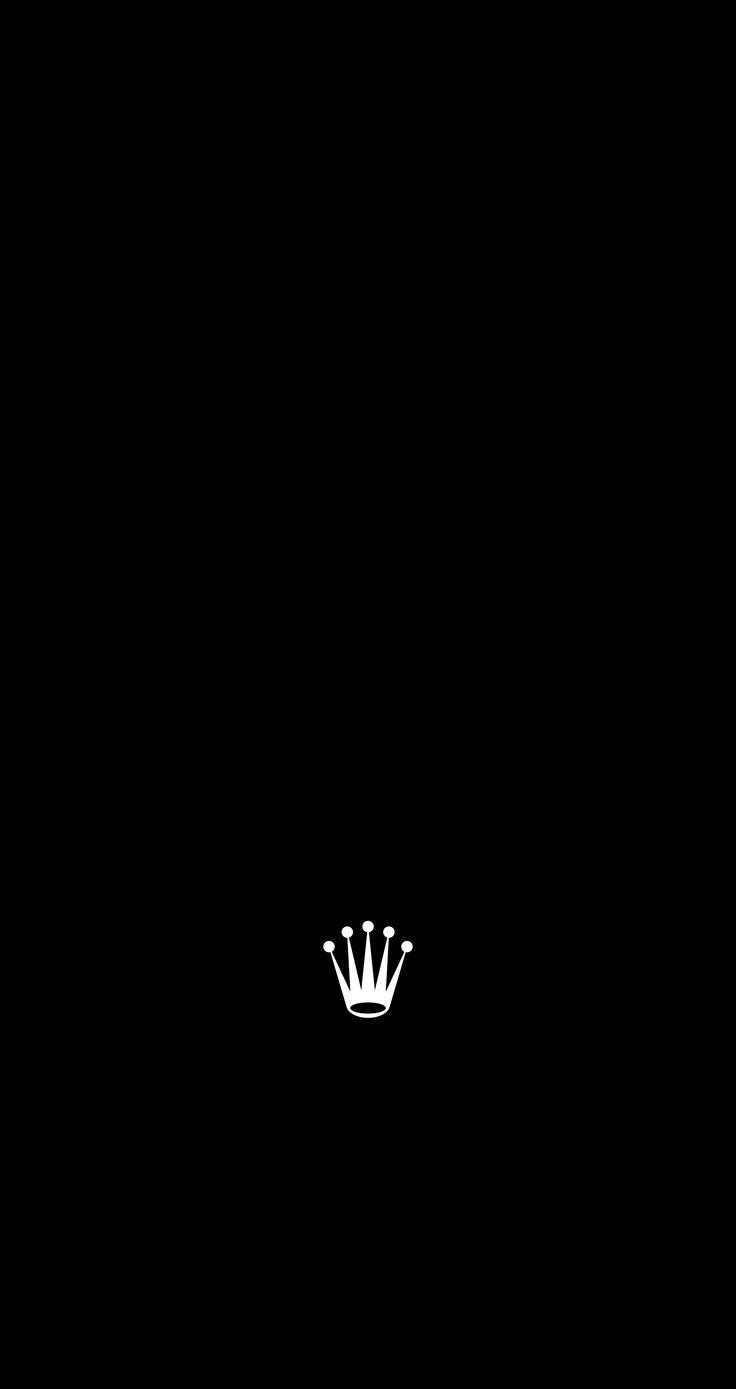 736x1389 In Classic Rolex Black for Home Screen. Apple watch custom faces, Retina wallpaper, Dark iphone background