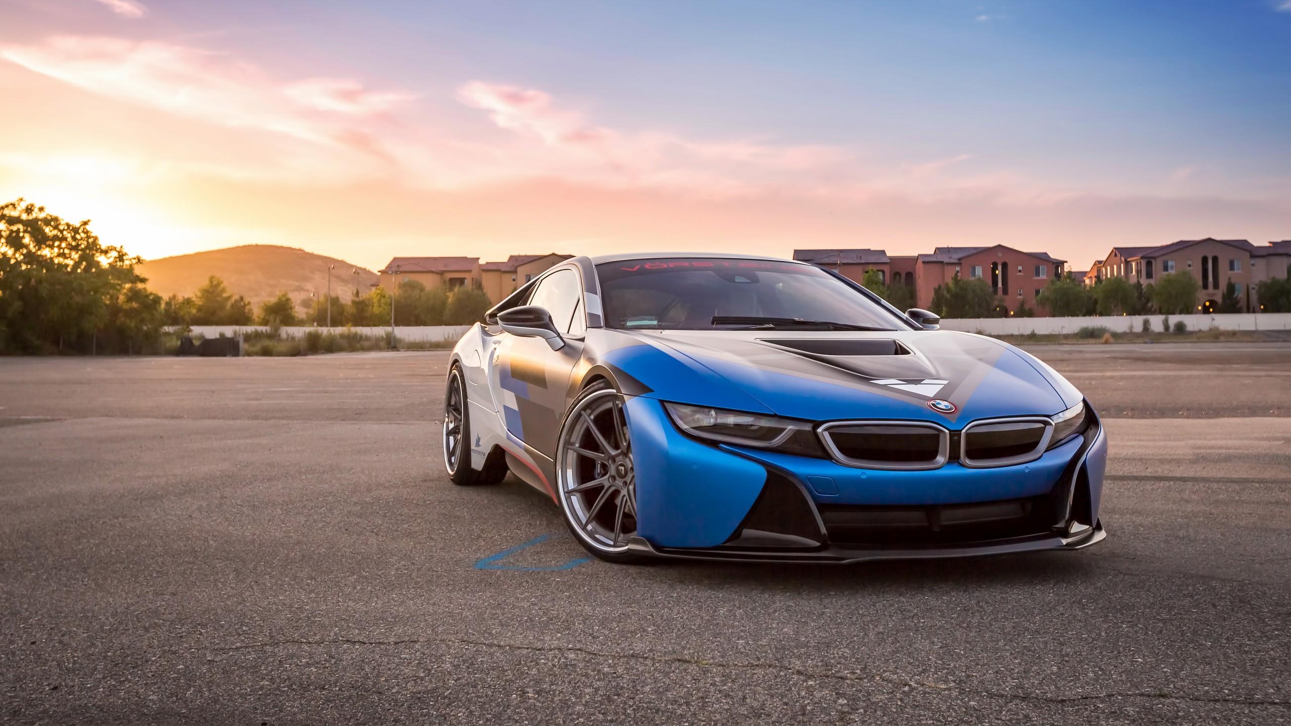 2560x1440 Wallpaper Vorsteiner VR E BMW I Supercar, Sport Cars, Blue, Cars & Bikes