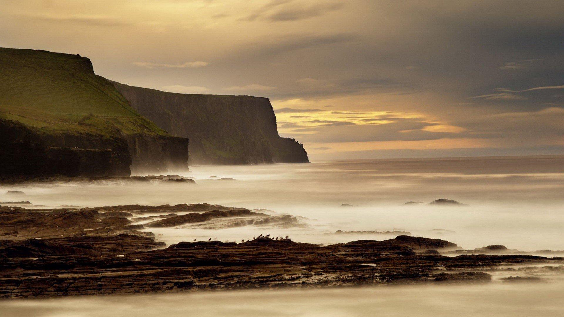 1920x1080 ireland, Clare, Cliffs, Of, Moher Wallpaper HD / Desktop and Mobile Background
