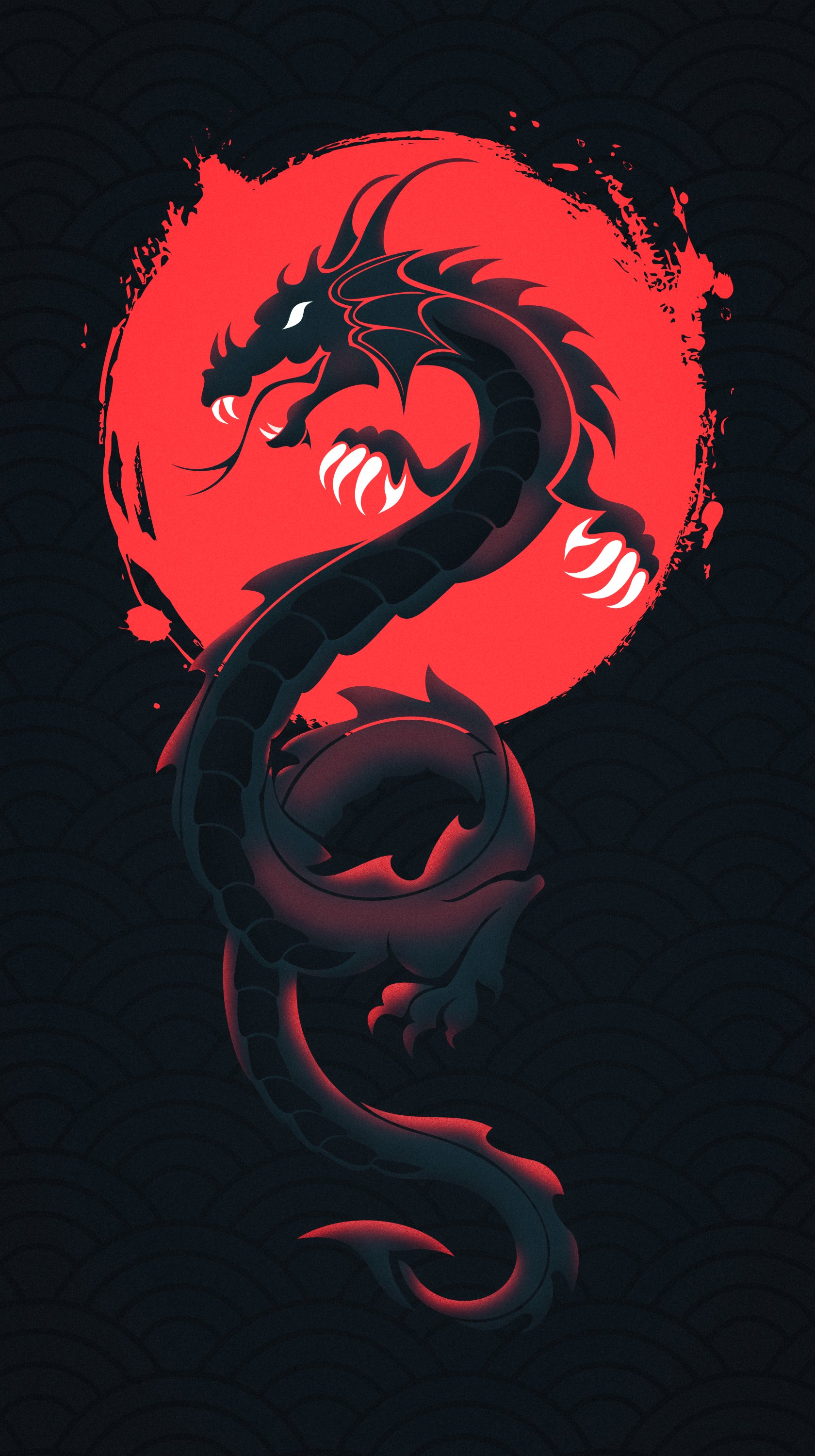 1680x3000 Wallpaper Hydra Dragon, Dragon, Digital Art, Art, Abstract Art, Background Free Image
