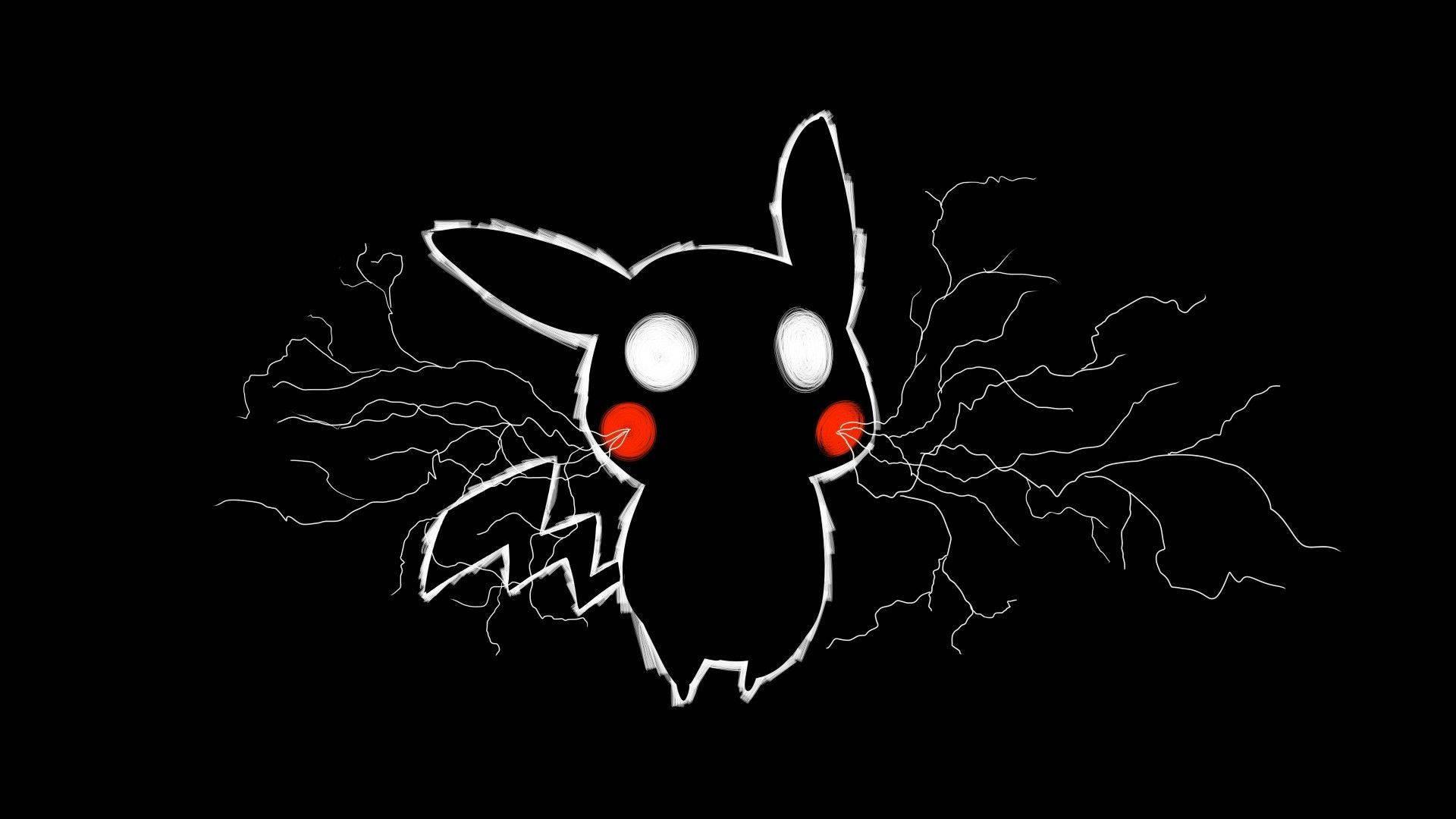1920x1080 Download Cute Black Pikachu Wallpaper