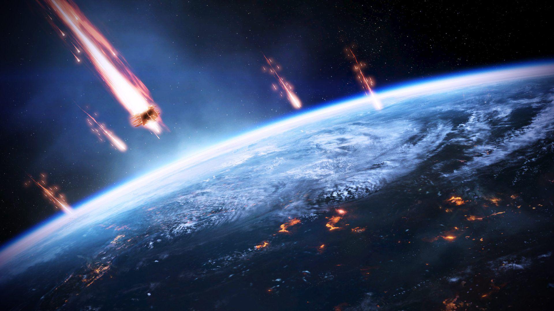 1920x1080 Asteroids Wallpaper