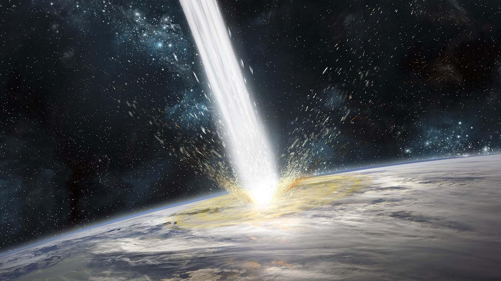 1600x900 What If an Asteroid Hit Earth?