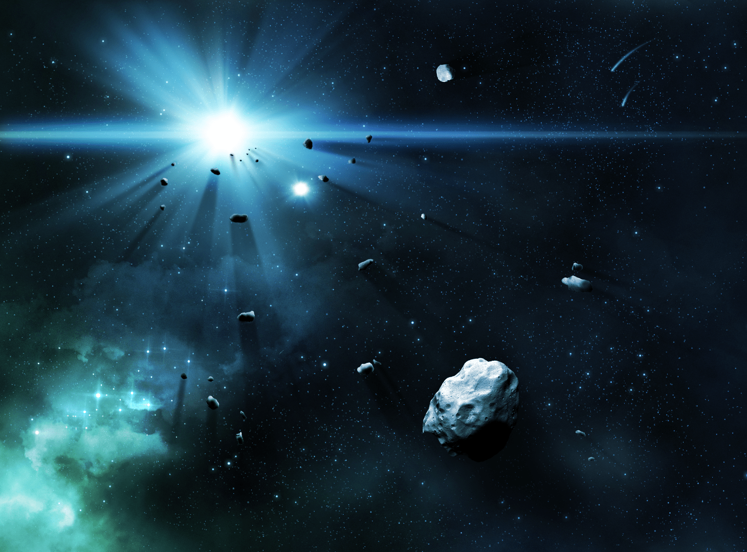 1460x1080 Asteroid Field by Geoplex on Newgrounds