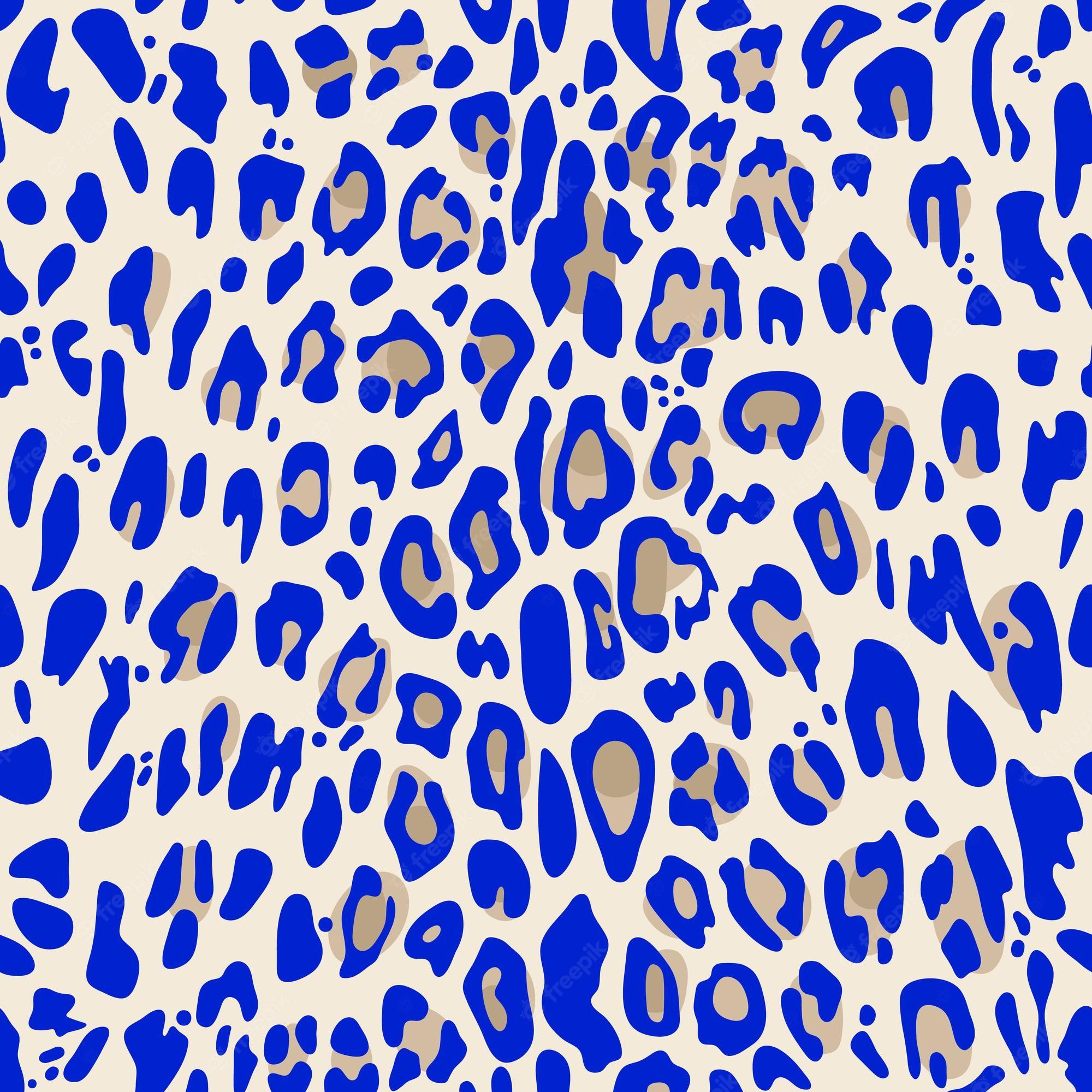 Blue Cheetah Print Wallpapers  Top Free Blue Cheetah Print Backgrounds   WallpaperAccess