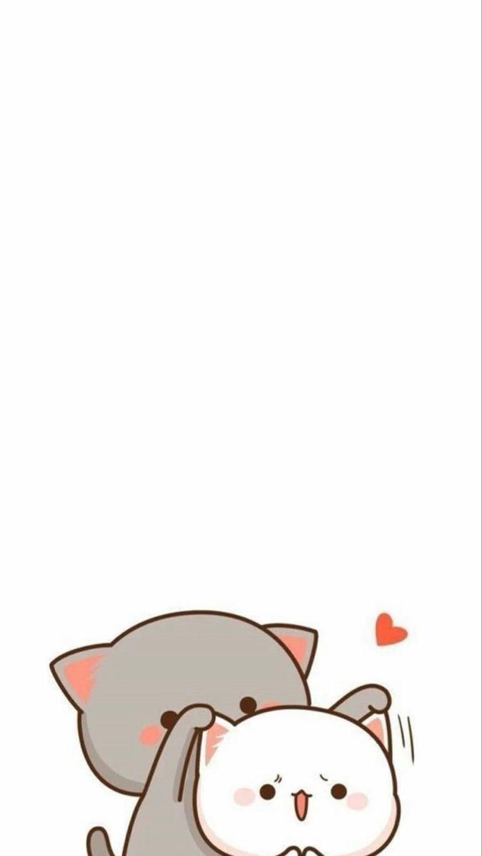 675x1200 g&p. Kartu lucu, Wallpaper kartun, Kucing chibi