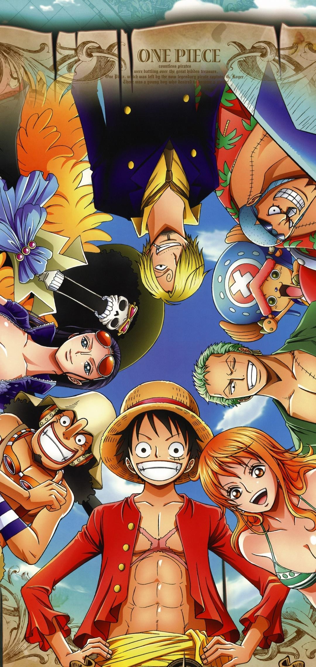 1080x2280 Wallpaper / Anime One Piece Phone Wallpaper, Calendar, Monkey D. Luffy, Franky (One Piece), Brook (One Piece), Nami (One Piece), 1080x2280 free download