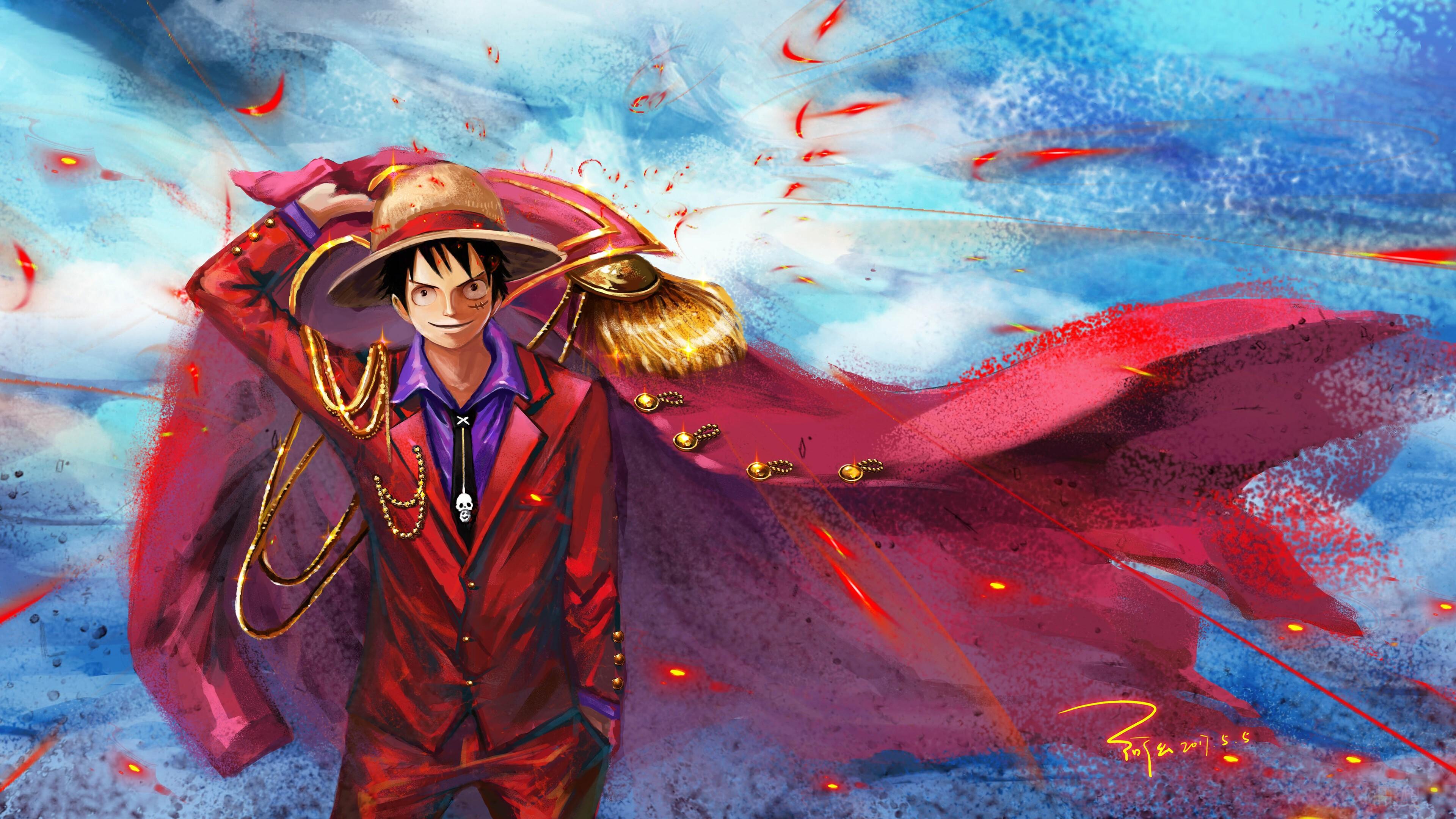 3840x2160 Monkey d luffy 1080P, 2k, 4k HD wallpaper, background free download