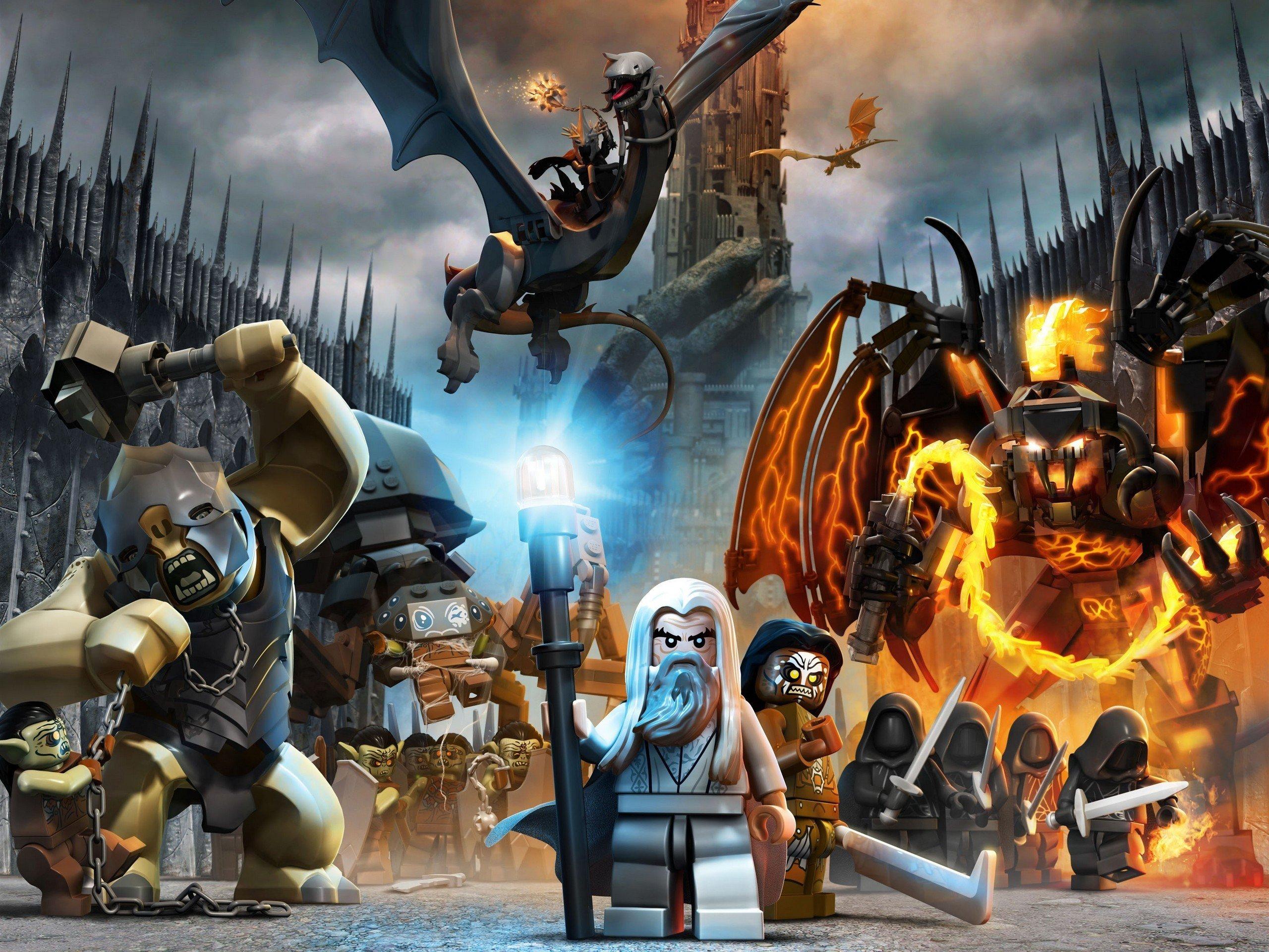 2560x1920 Lego Lord Of The Rings Wallpaper