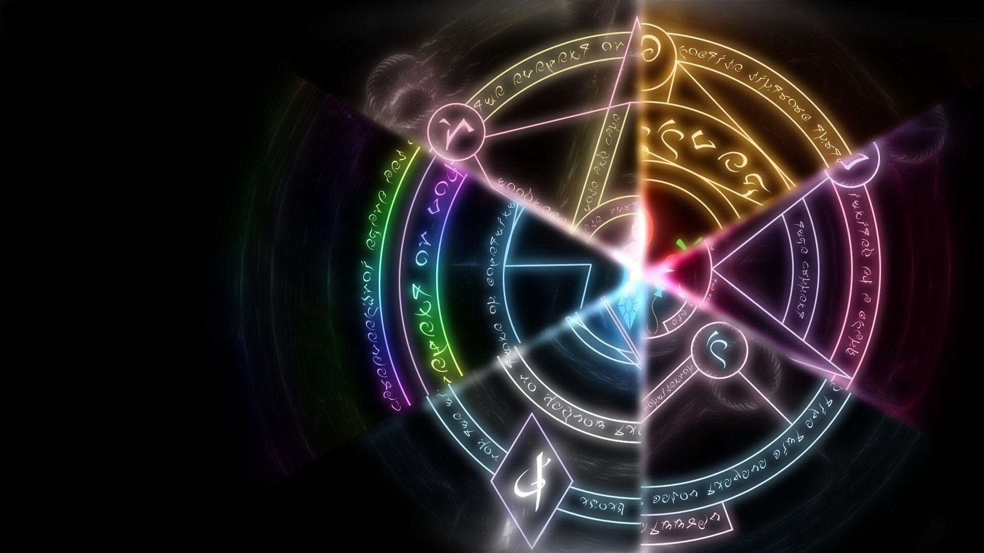 1920x1080 Alchemy Wallpaper. Magic circle, Circle, Summoning circle