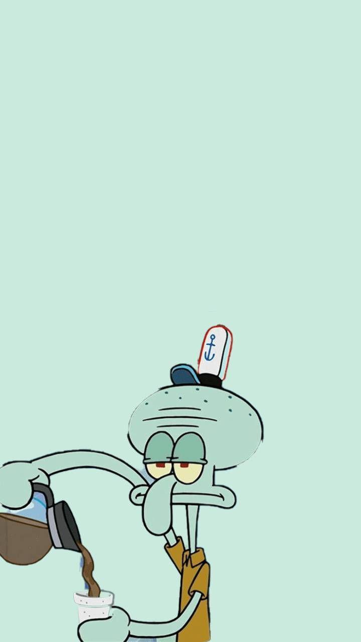 720x1280 Download Squidward wallpaper by RubyLeyva now. Browse millions of popular aqua. Cartoon wallpaper iphone, Funny wallpaper, Cute wallpaper