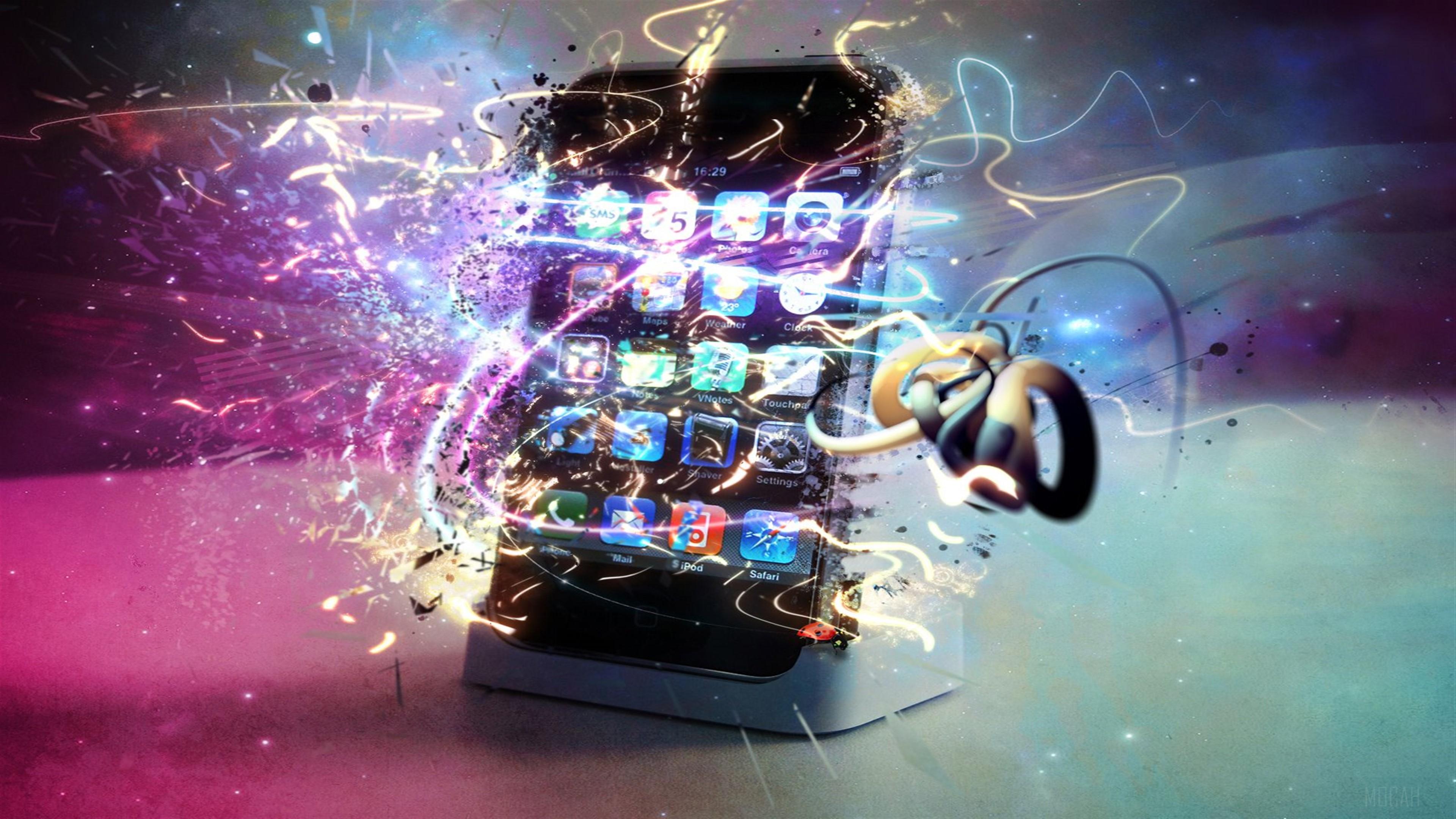 3840x2160 iPhone Magic 4k Gallery HD Wallpaper