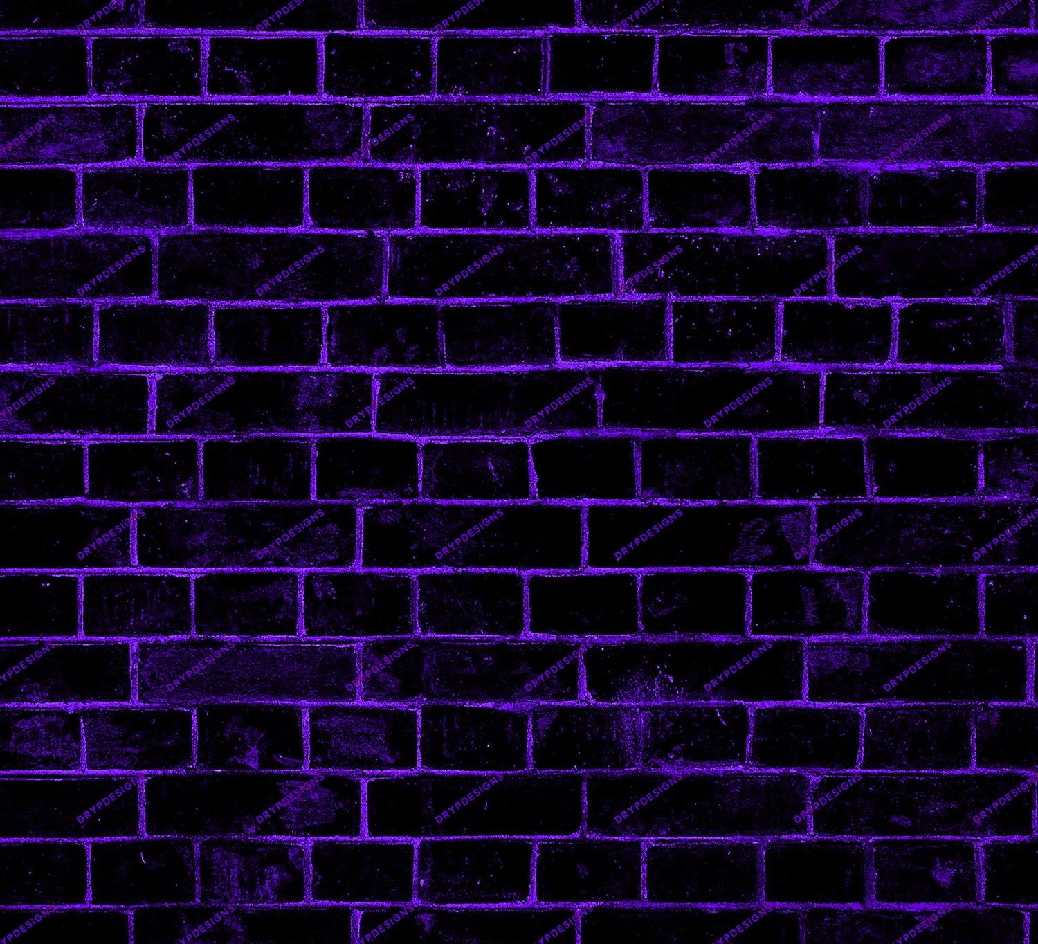 1500x1364 Purple Brick Wall Digital Background Texture