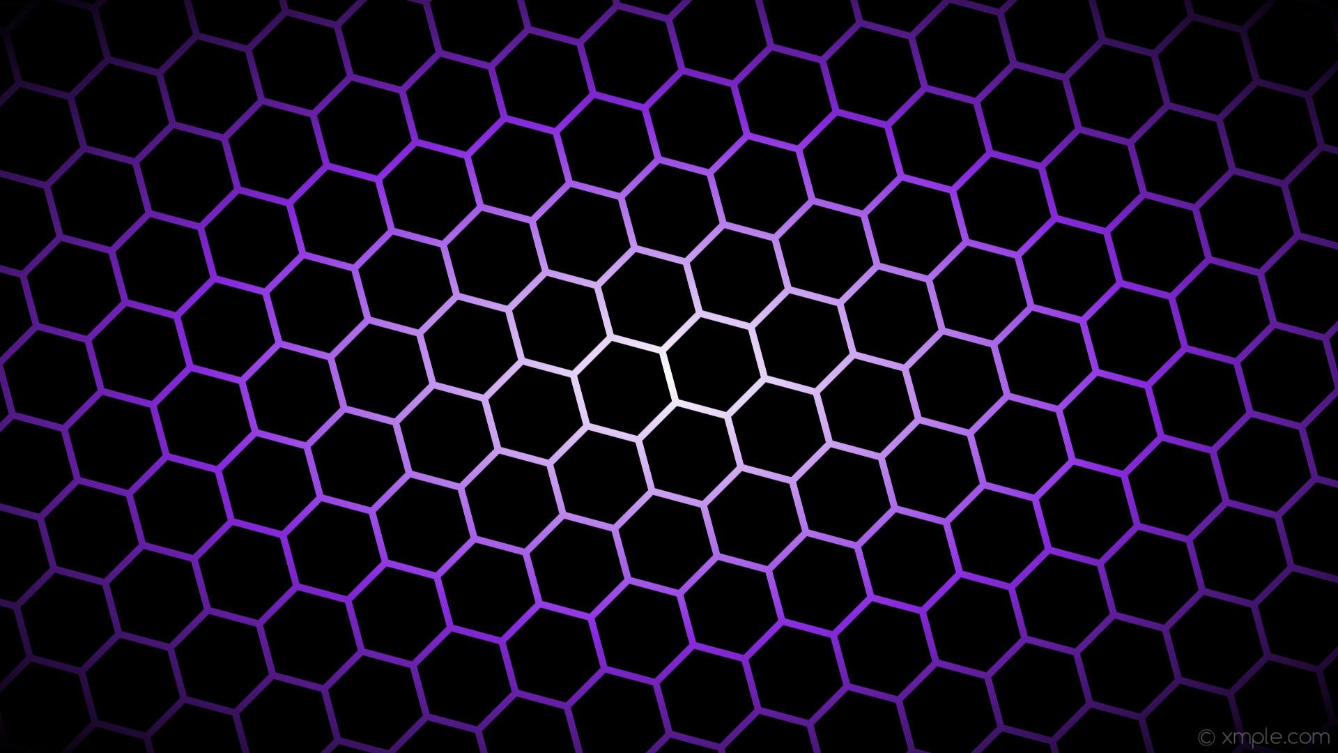 1920x1080 wallpaper black glow hexagon white purple gradient blue violet #ffffff a2be2 diagonal