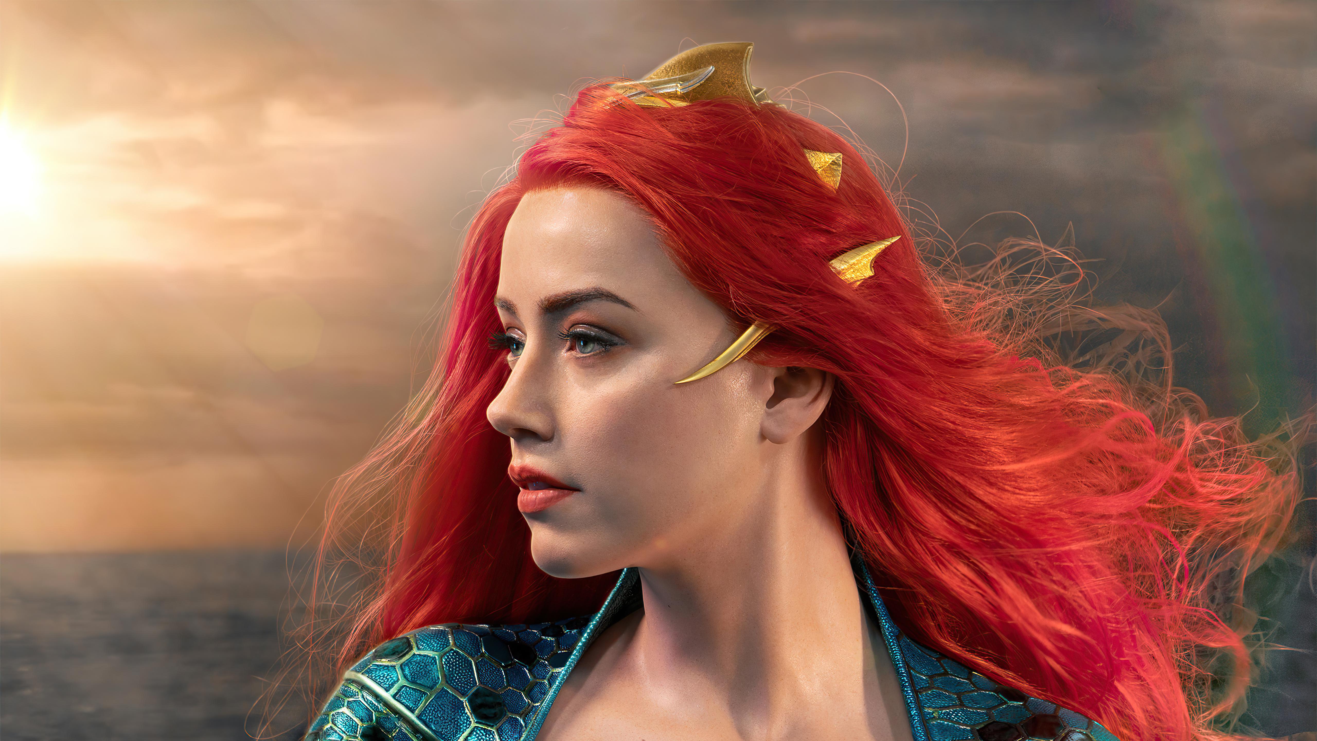 5120x2880 Mera Wallpaper 4K, Amber Heard, Aquaman, Graphics CGI