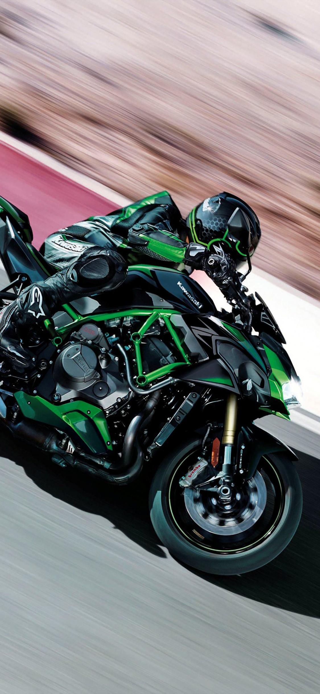 1125x2436 Kawasaki Z H2 SE Wallpaper 4K, Sports bikes, Bikes