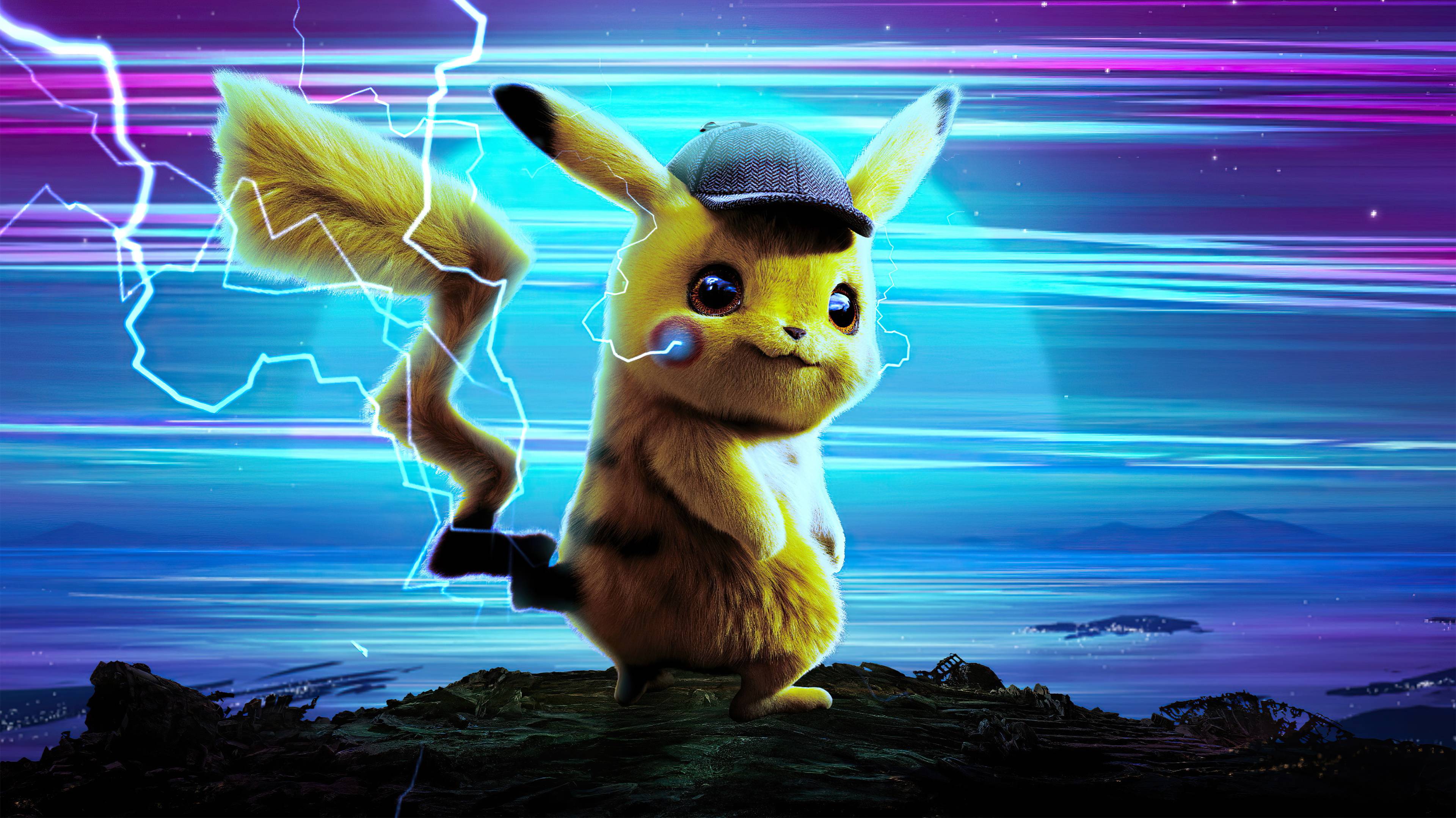 3840x2160 Detective Pikachu Poster 4k Wallpaper, HD Movies Wallpaper, 4k Wallpaper, Image, Background, Photos and Picture