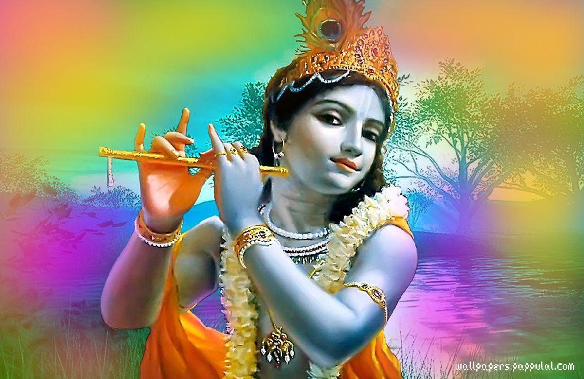 1200x780 Lord Krishna Desktop Wallpaper