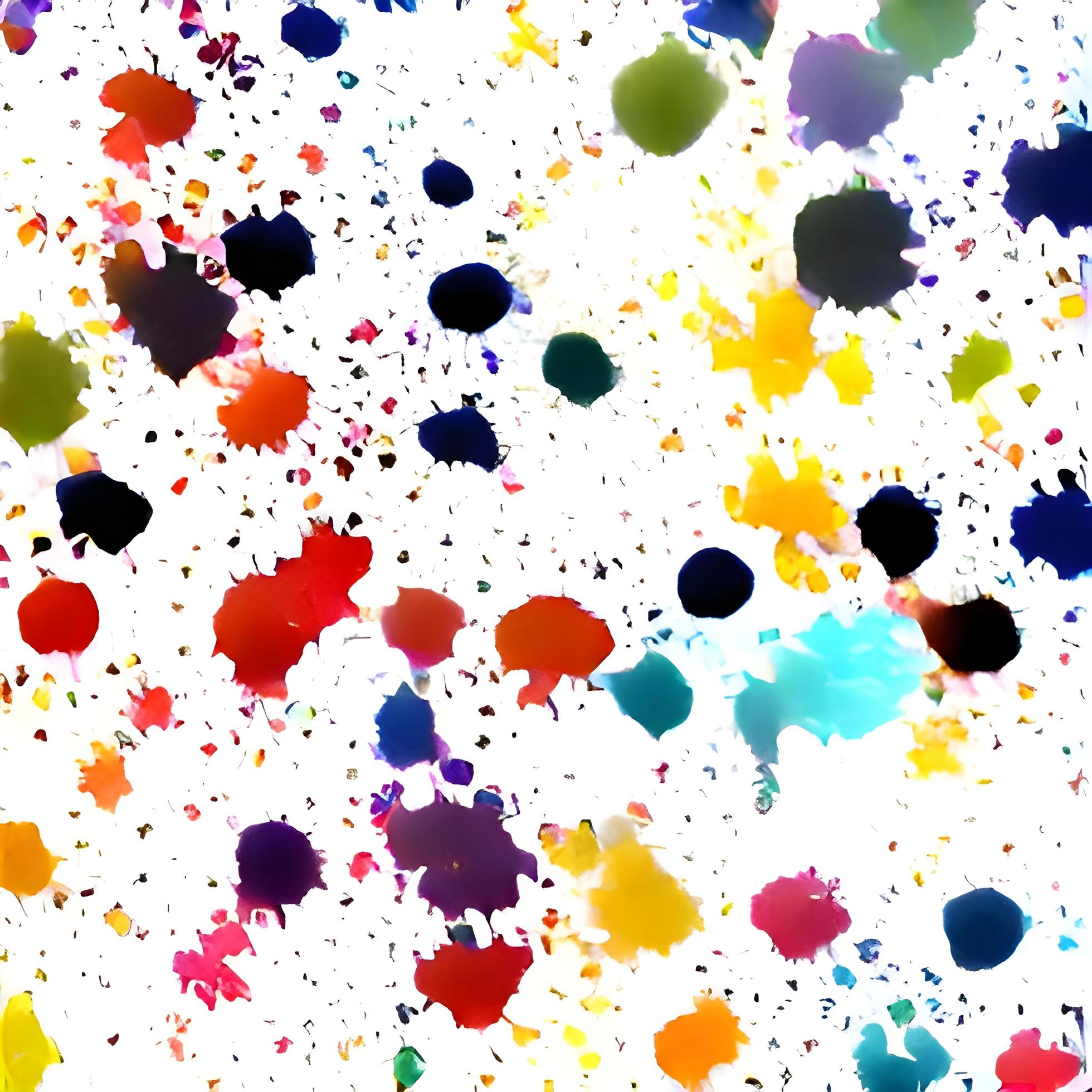 1960x1960 Paint splatter seamless pattern. Repeated abstract pattern. Background color splash. Grunge ink texture. Spray spatter blot. Repeating brush stroke wallpaper for design prints