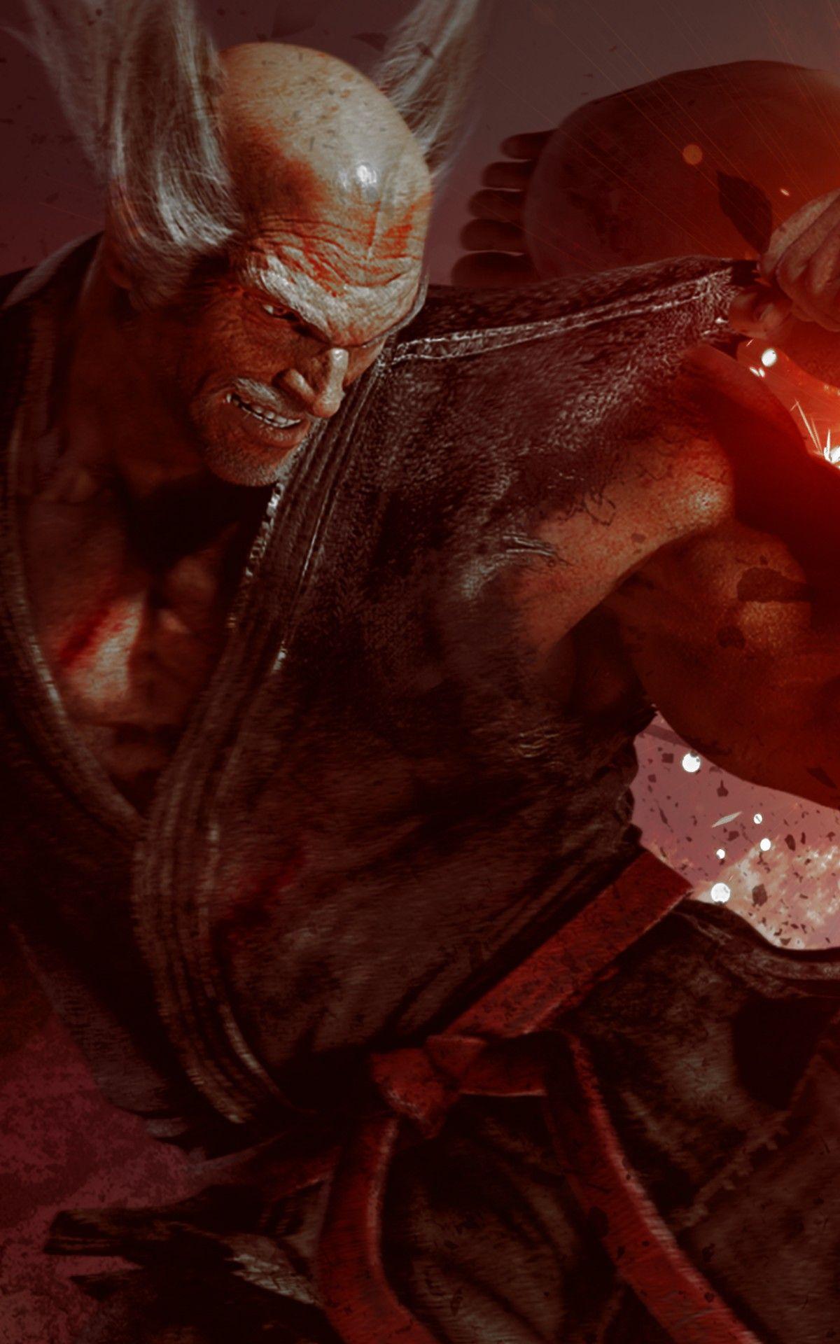 1200x1920 Tekken 7 Heihachi Wallpaper