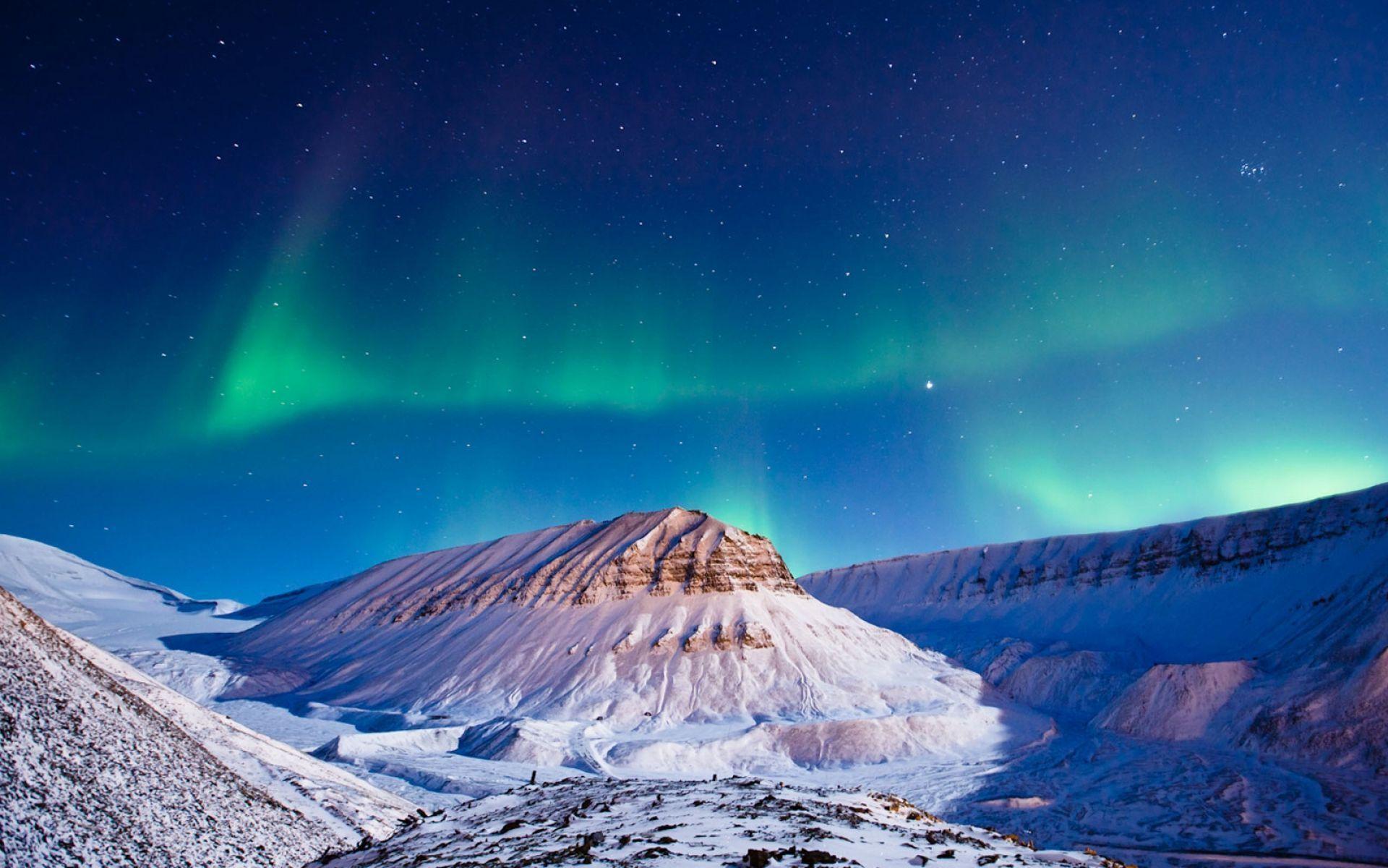 1920x1200 Northern Lights Background Download Free