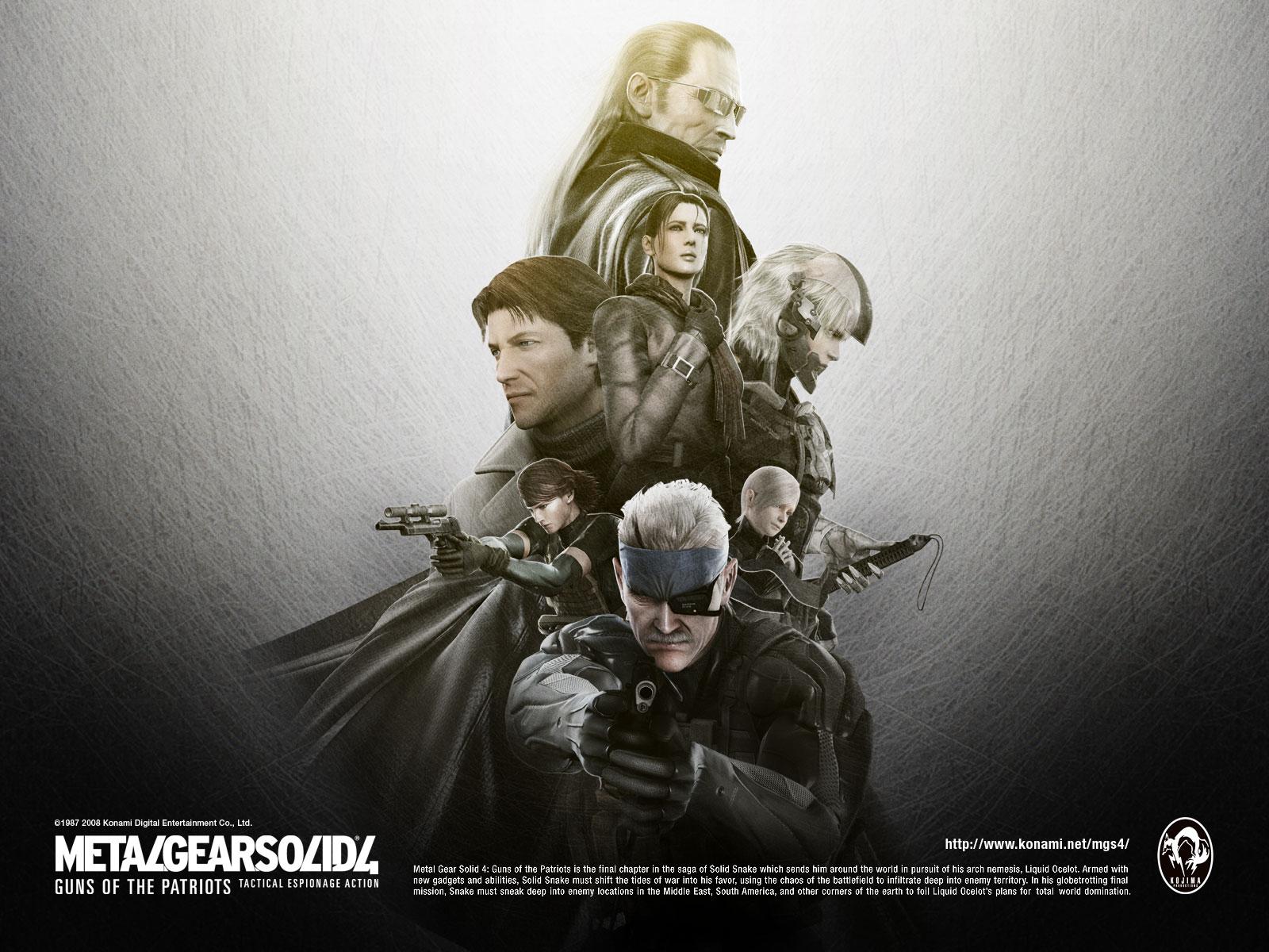 1600x1200 Metal Gear Solid 4: Guns of the Patriots Wallpaper