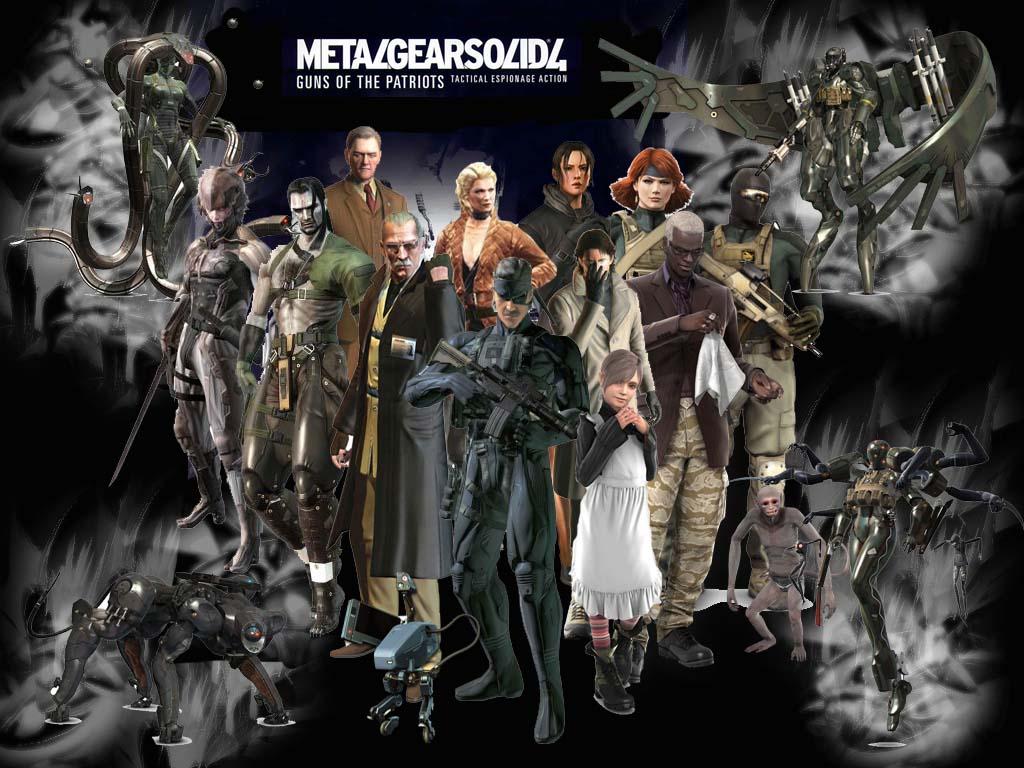 1024x768 Metal Gear Solid 4 Wallpaper