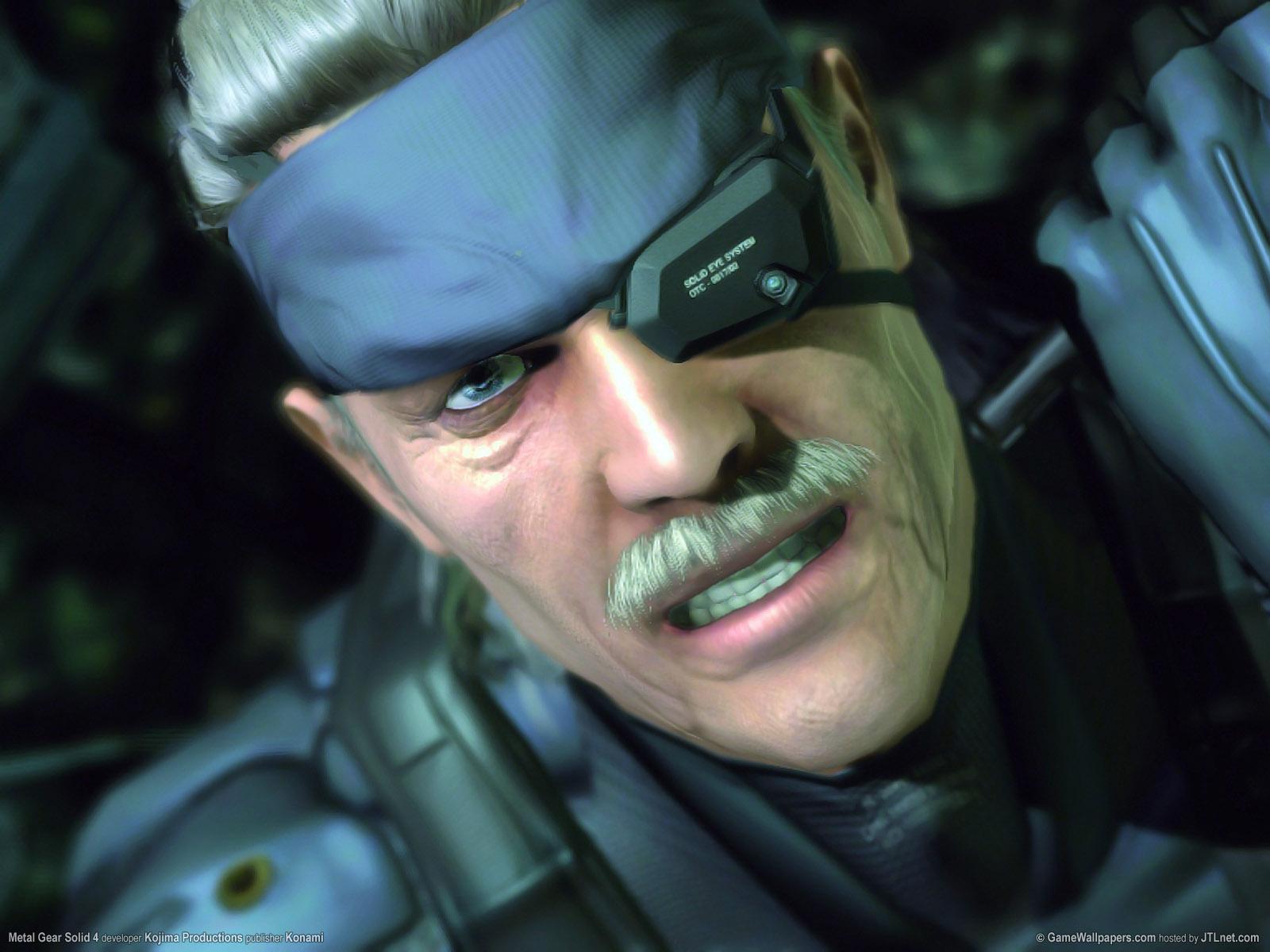 1600x1200 Metal Gear Solid 4 wallpaper. Metal Gear Solid 4