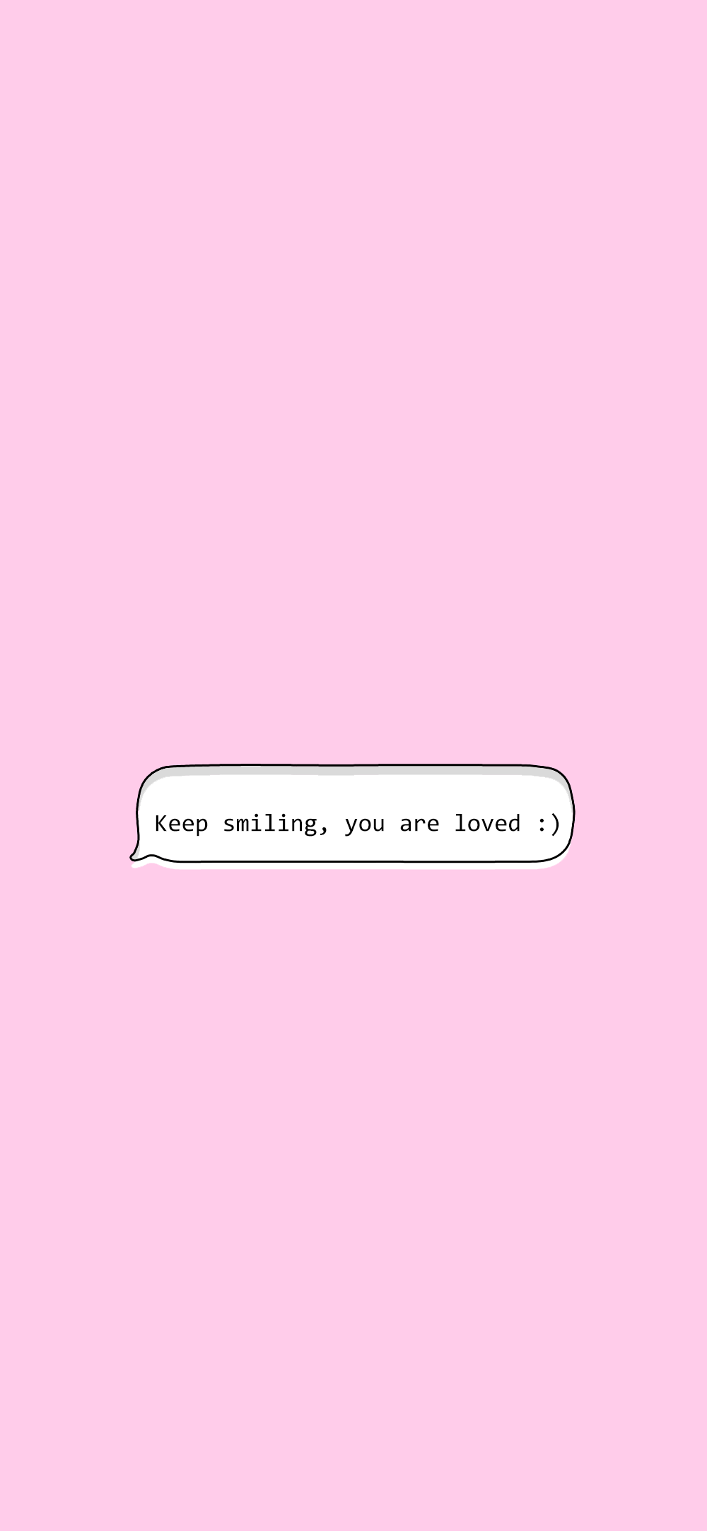 1000x2165 Cute Text Wallpaper