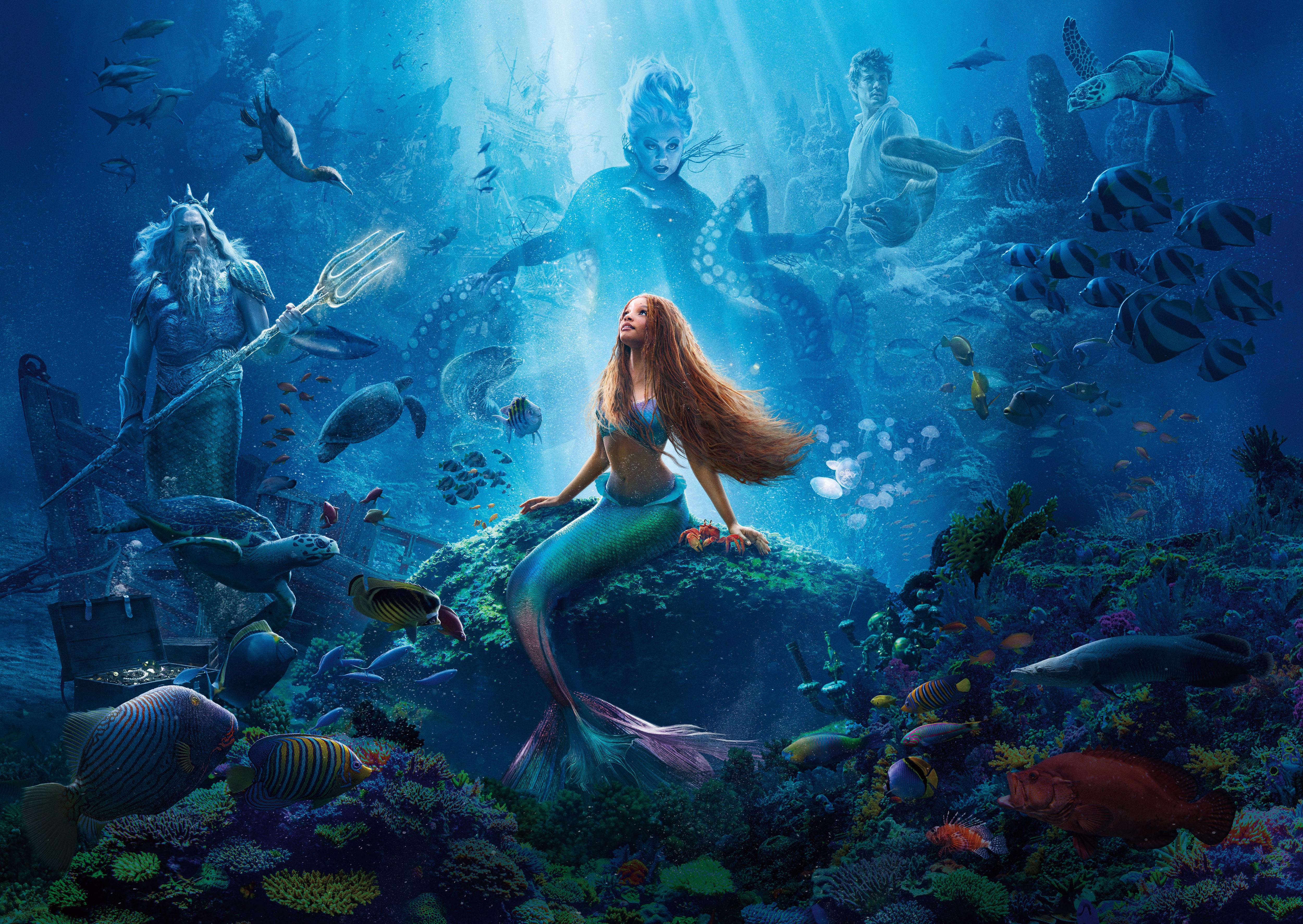 5000x3547 The Little Mermaid HD Wallpaper and Background