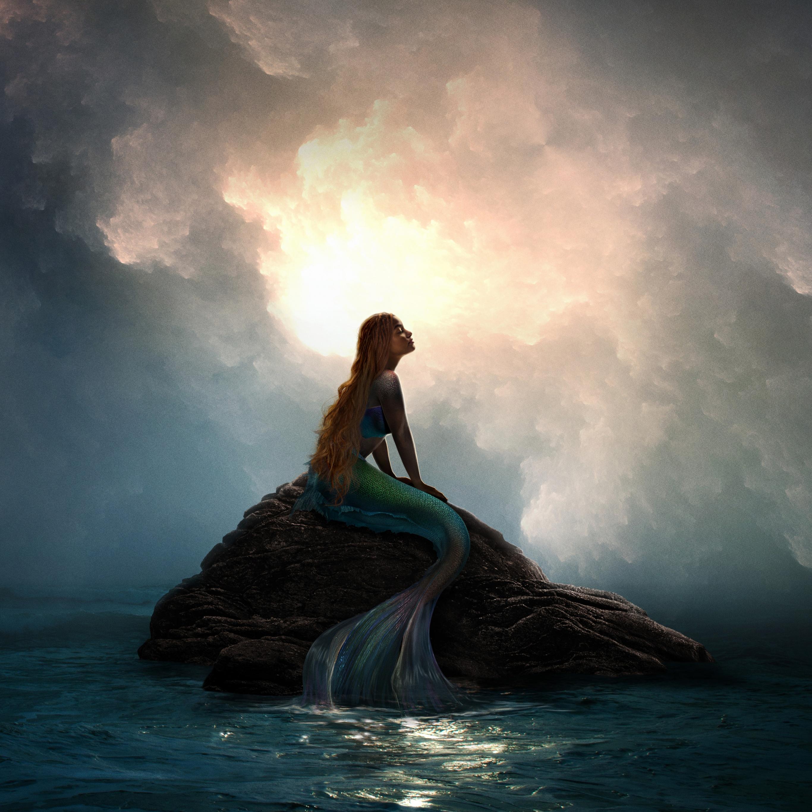 2732x2732 The Little Mermaid Wallpaper 4K, 2023 Movies, Movies