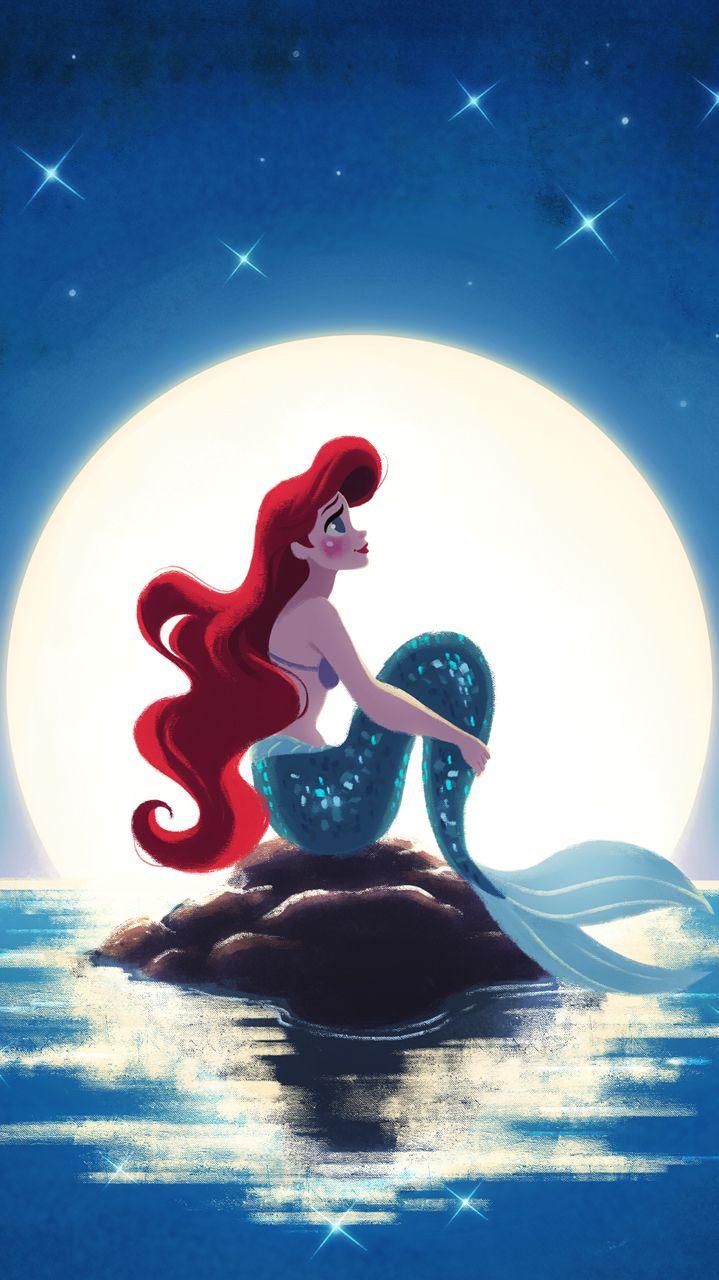 719x1280 The Little Mermaid iPhone Wallpaper
