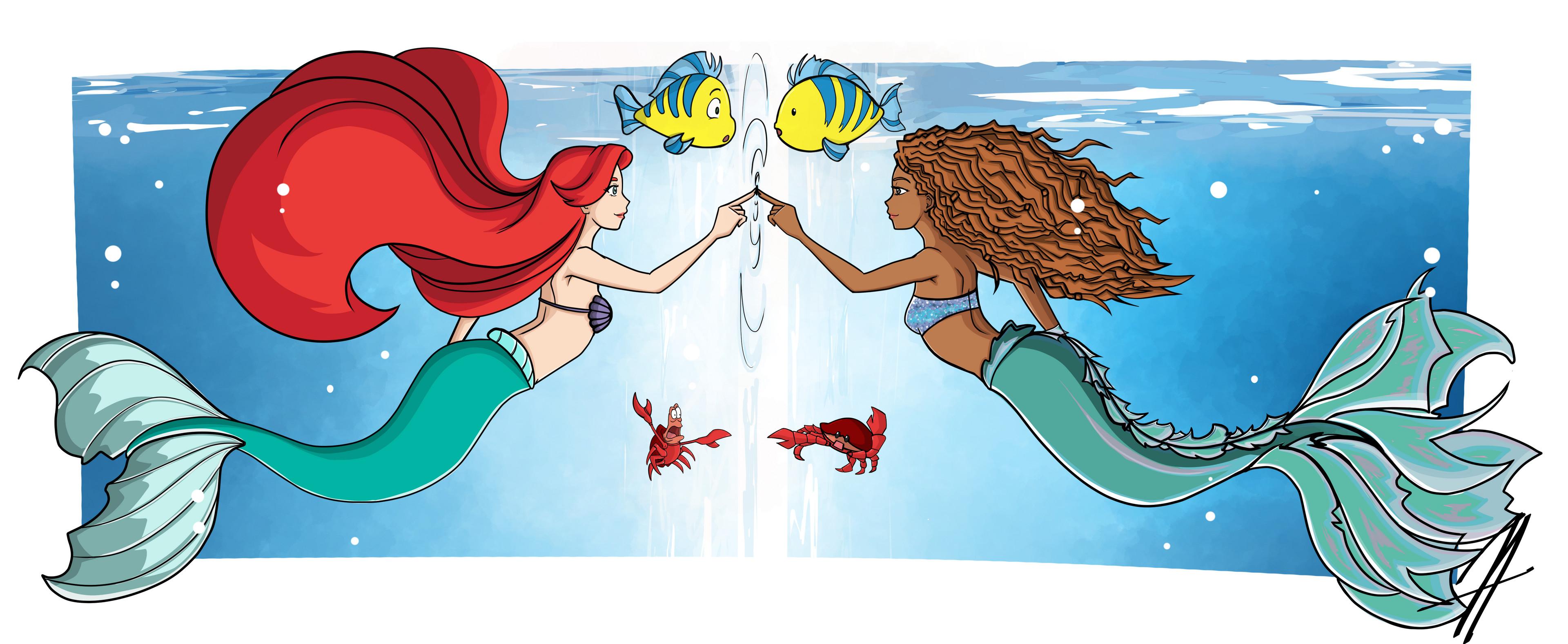 3840x1577 The Little Mermaid